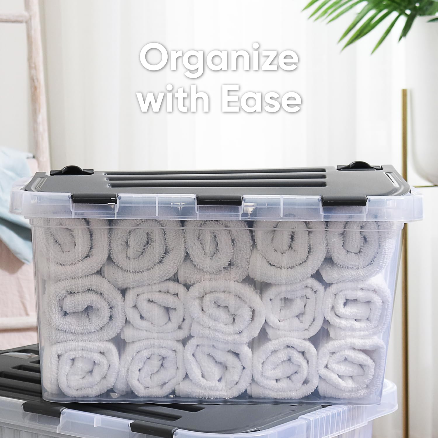 Storage Bins with Lids