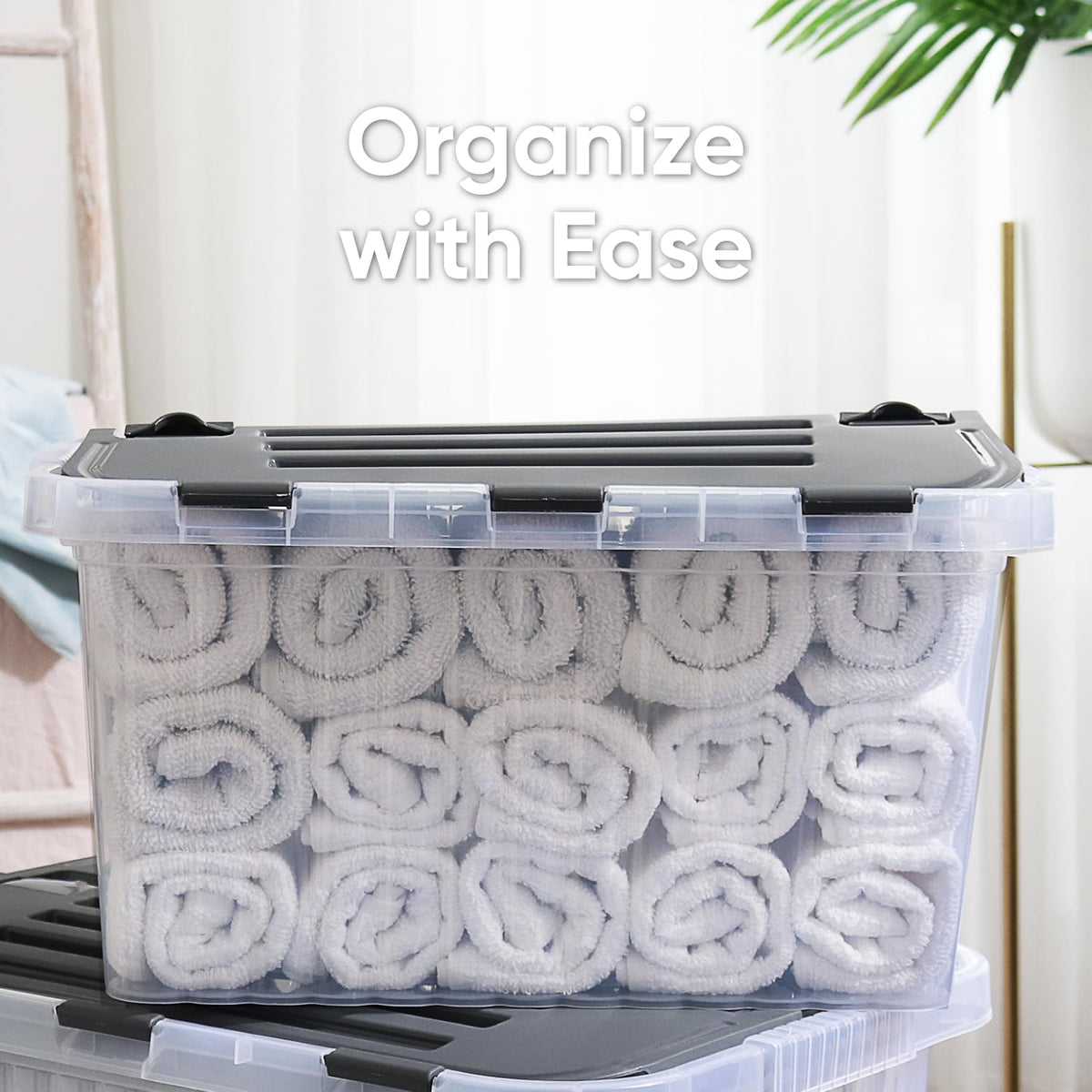 Storage Bins with Lids