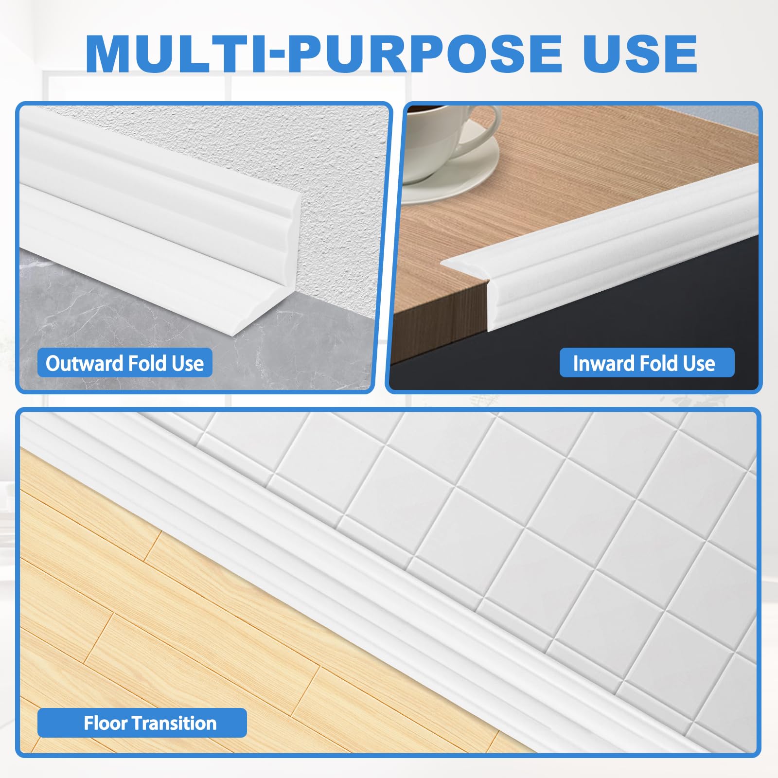 Corner Molding Trim Peel and Stick Wall Corner Protector