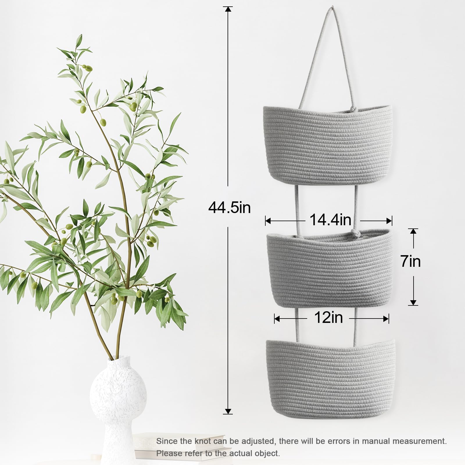 Over the Door Hanging Basket (3 Count)