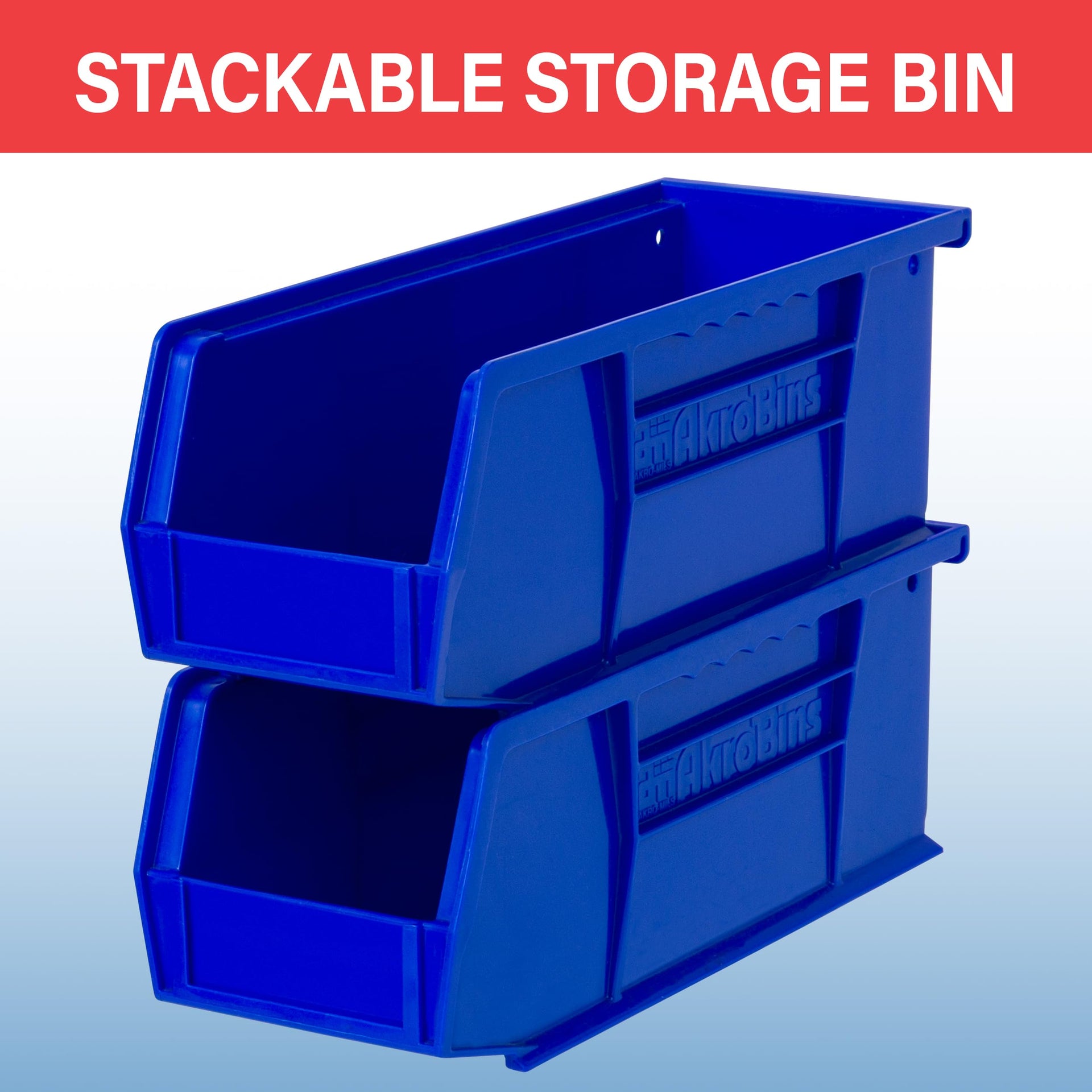 30224 AkroBins Plastic Storage Bins (12 Count)
