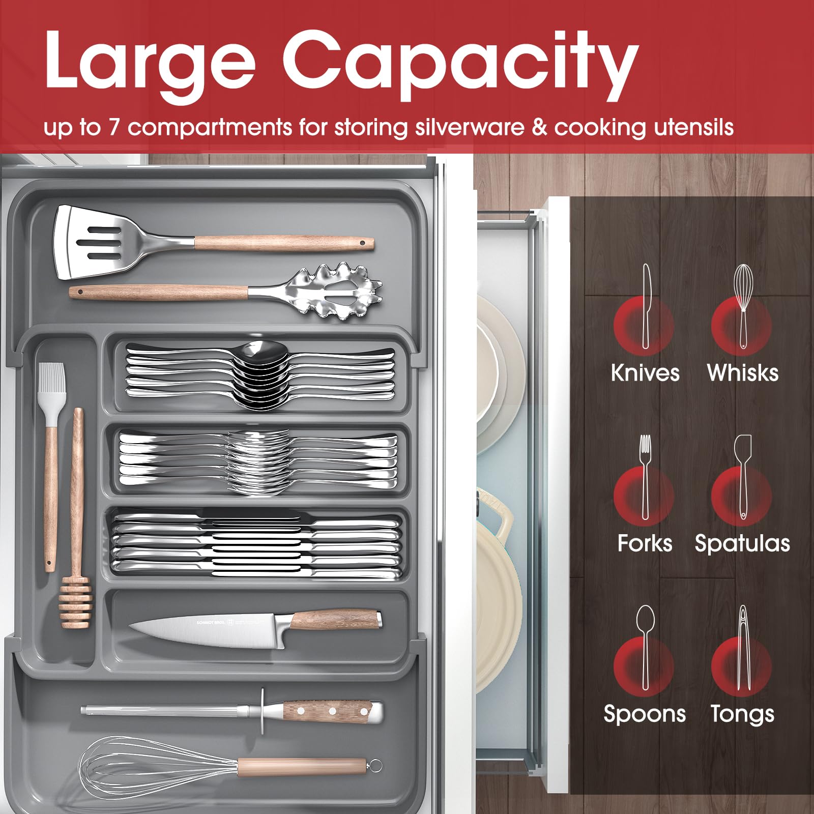 Silverware Drawer Organizer