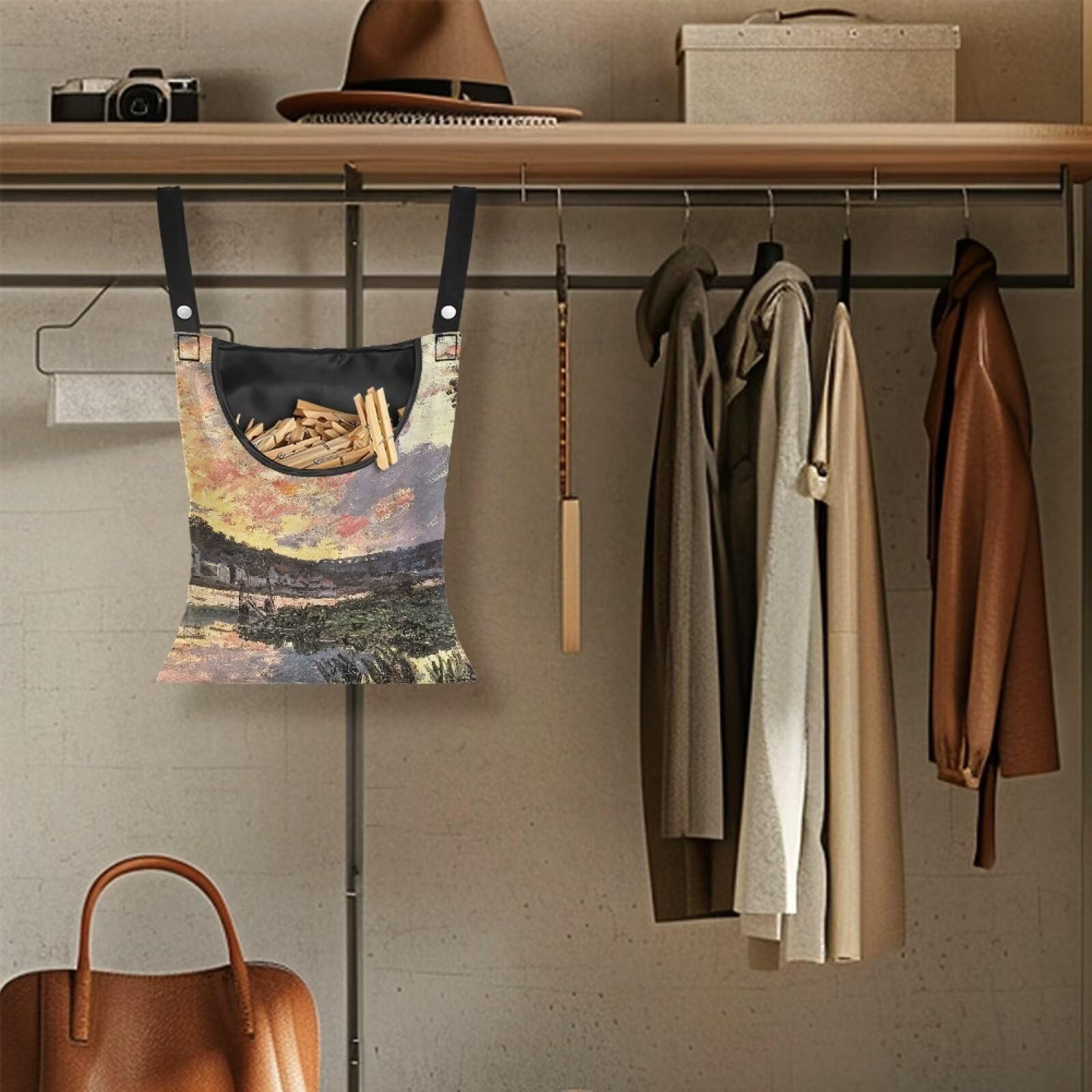 All Weather Clothespin Holder Bag