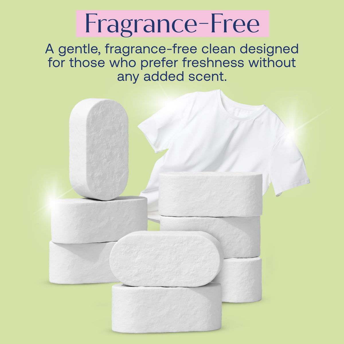 Plastic Free Laundry Detergent Tablets (40 Count)