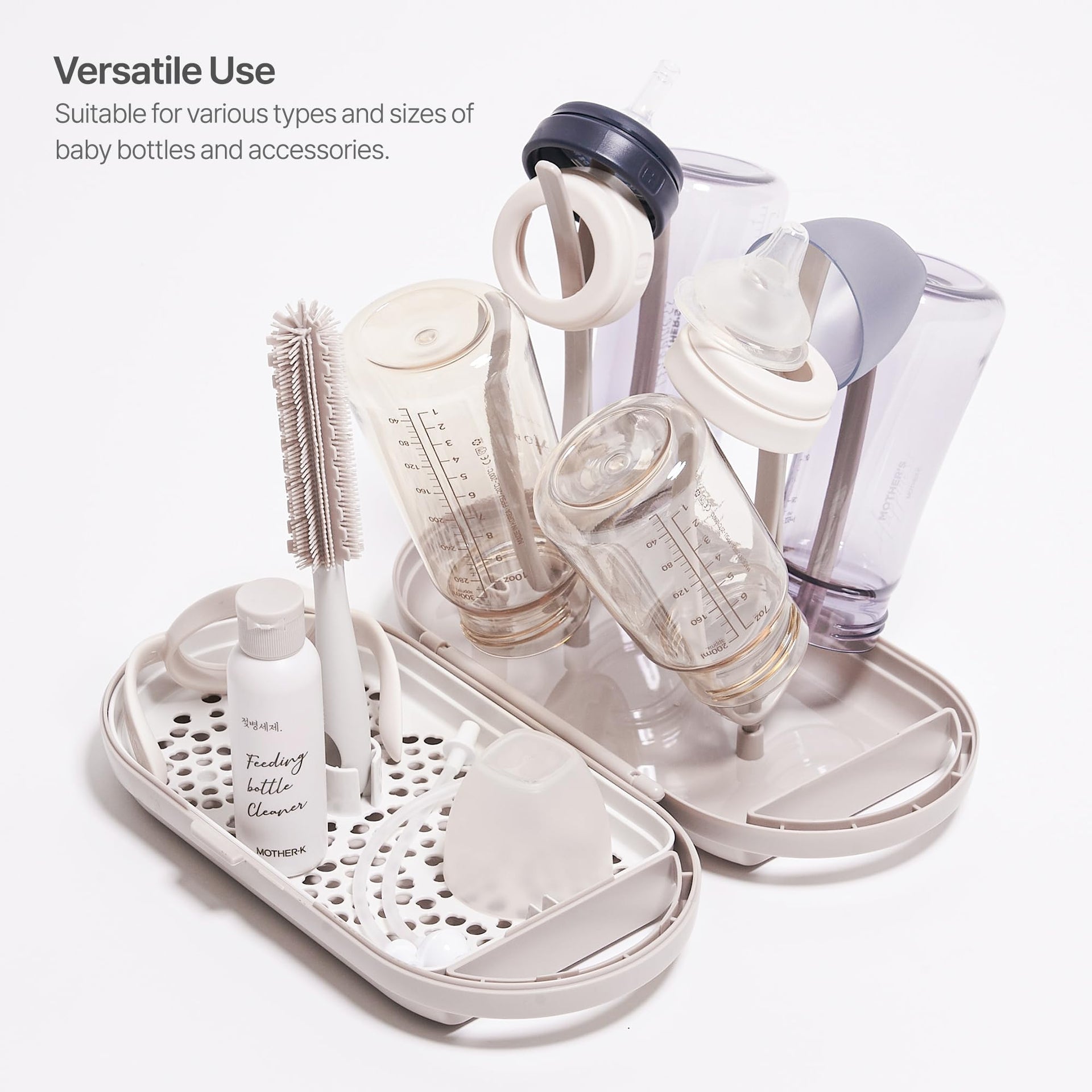 Travel Baby Bottle Drying Rack Set