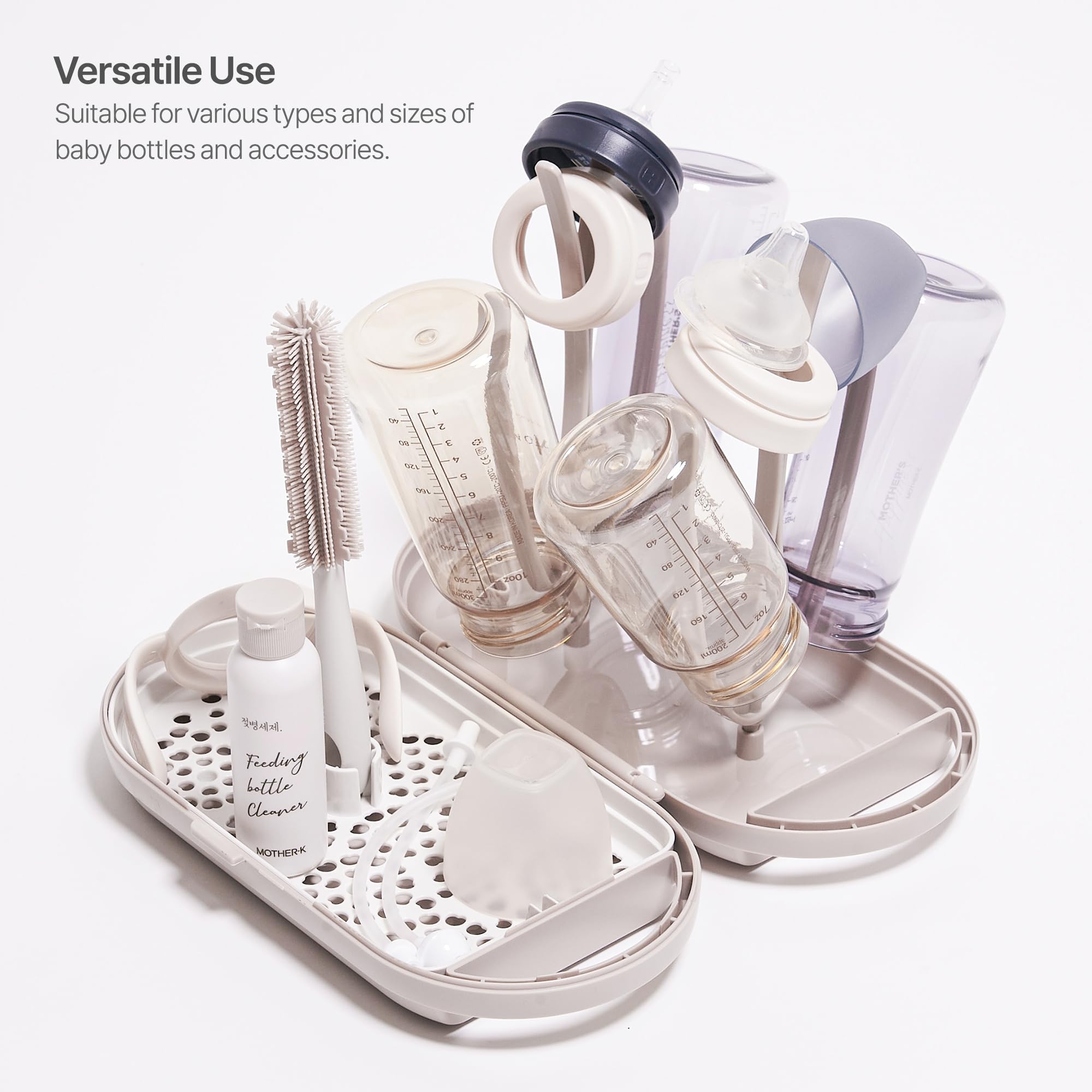 Travel Baby Bottle Drying Rack Set