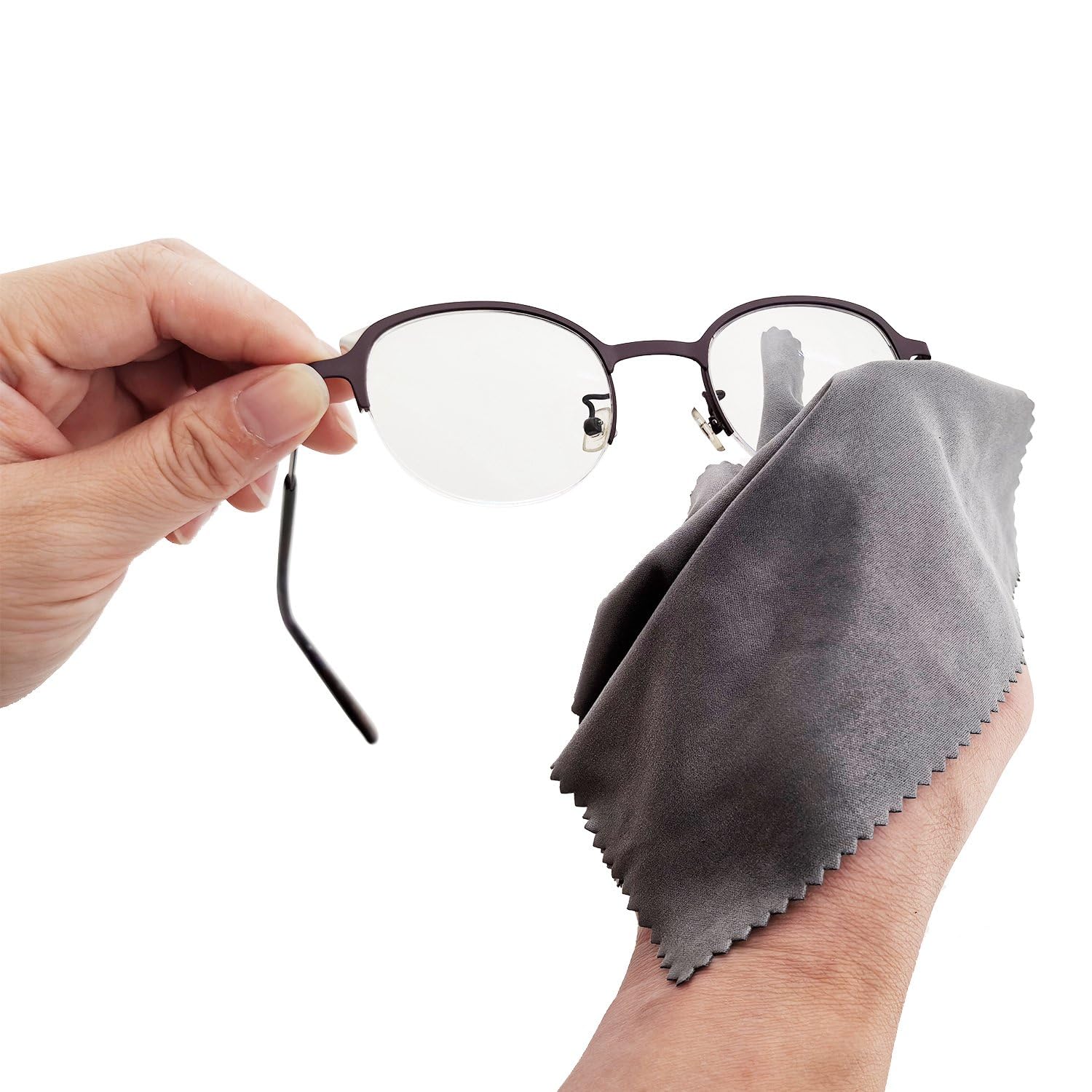 30 Pack) Microfiber Cleaning Cloths, Glasses Cloth, Lens Cleaning Cloth, Eyeglass Cloth, Glasses Wipes,Eyeglass Wipes,iPad iPhone Lens Wipes (30 Count)