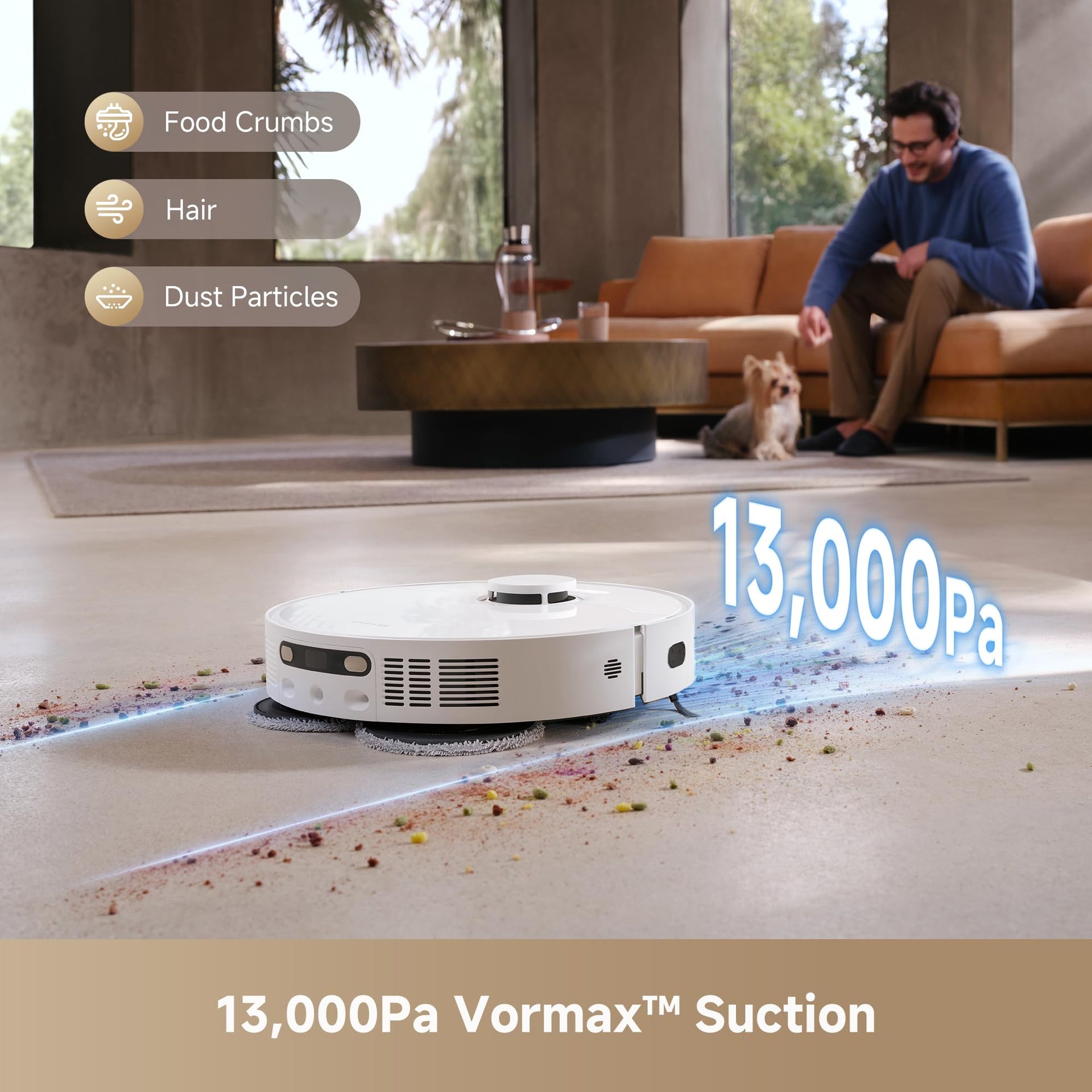 L40s Ultra CE Robot Vacuum and Mop with Self