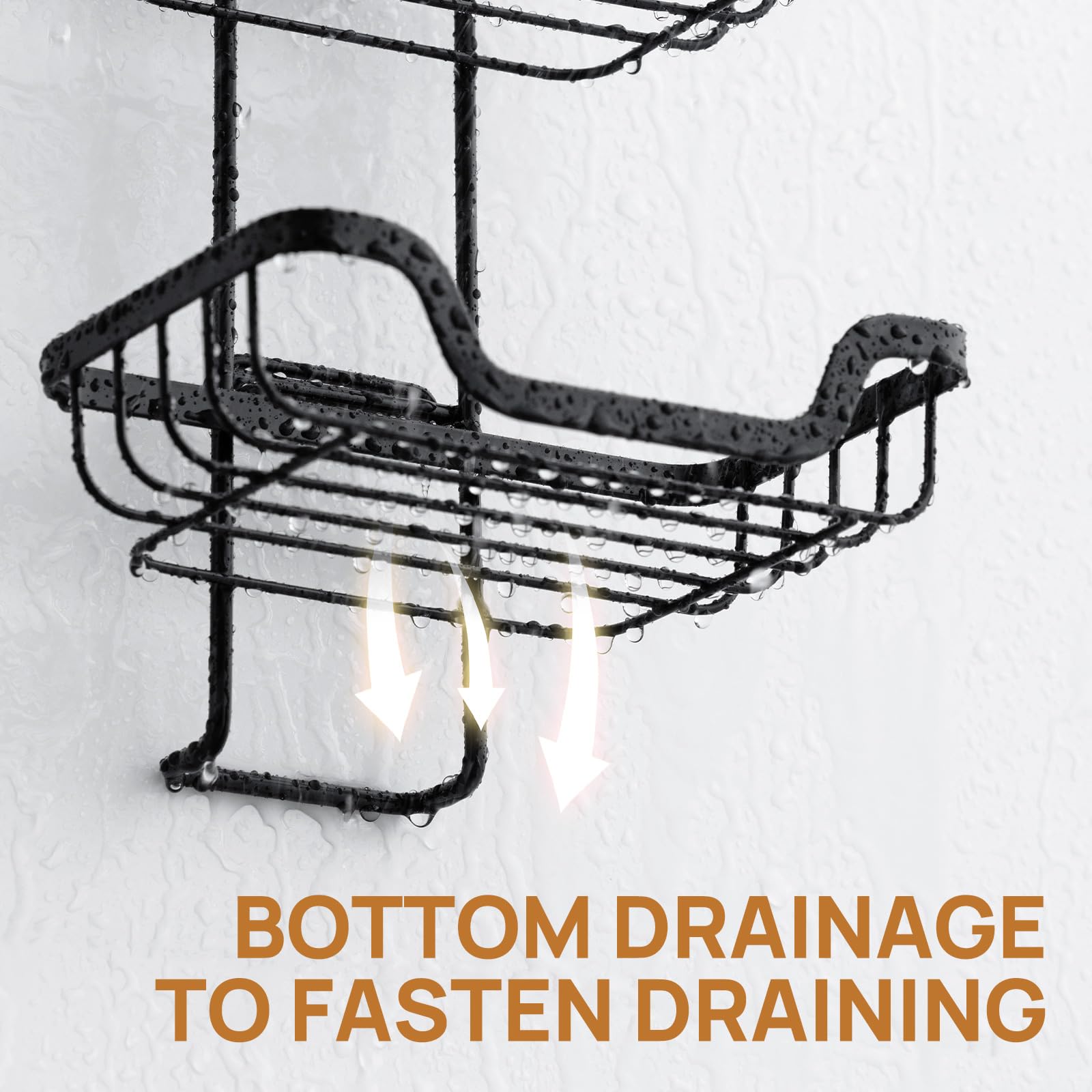 Bar Soap Holder with Hooks