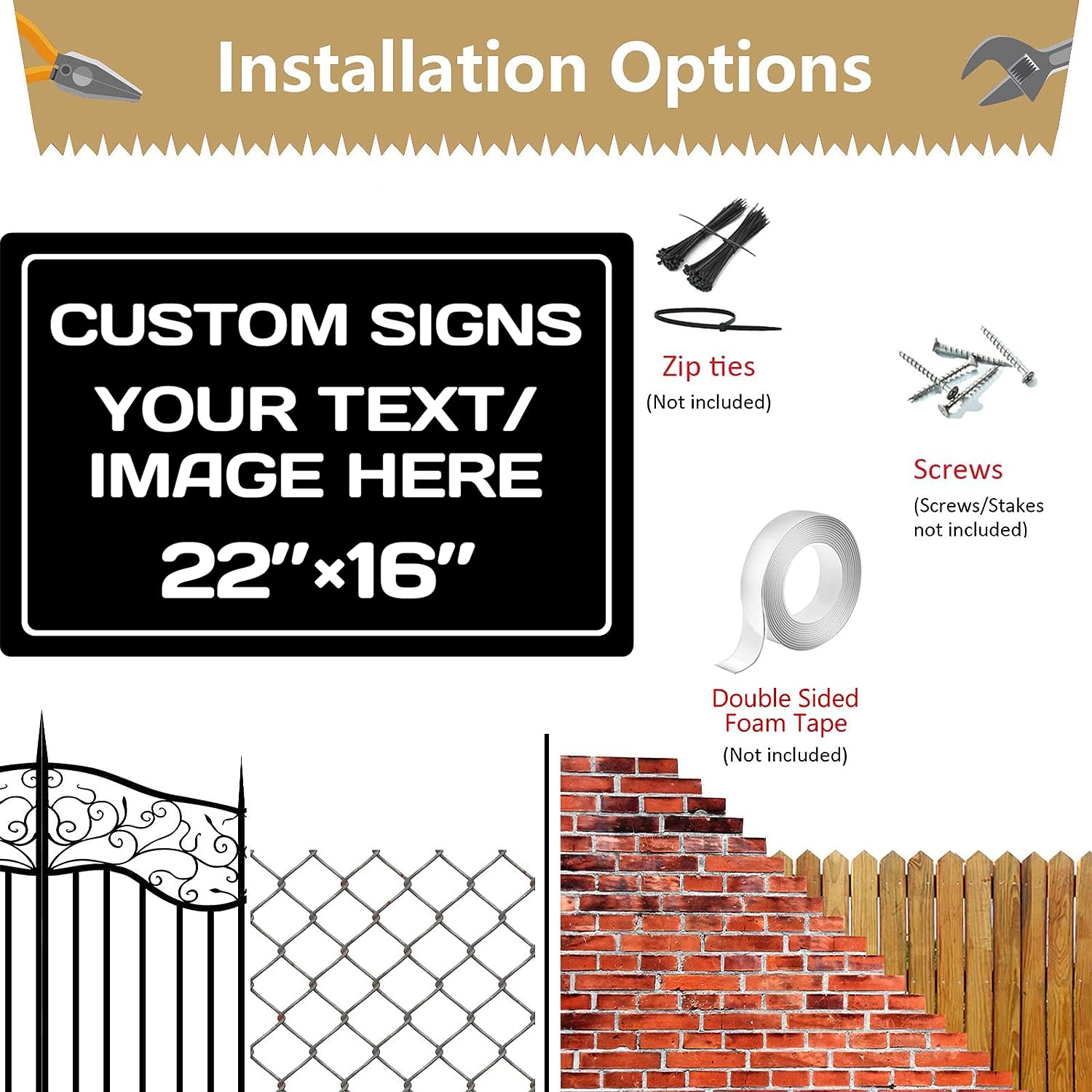 custom metal sign