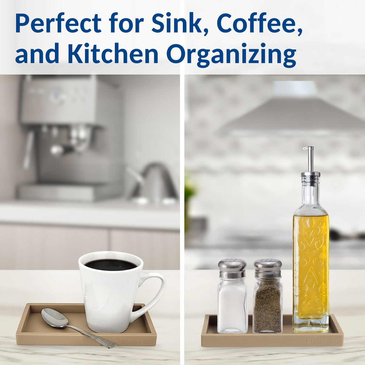Countertop & Vanity Silicone Tray