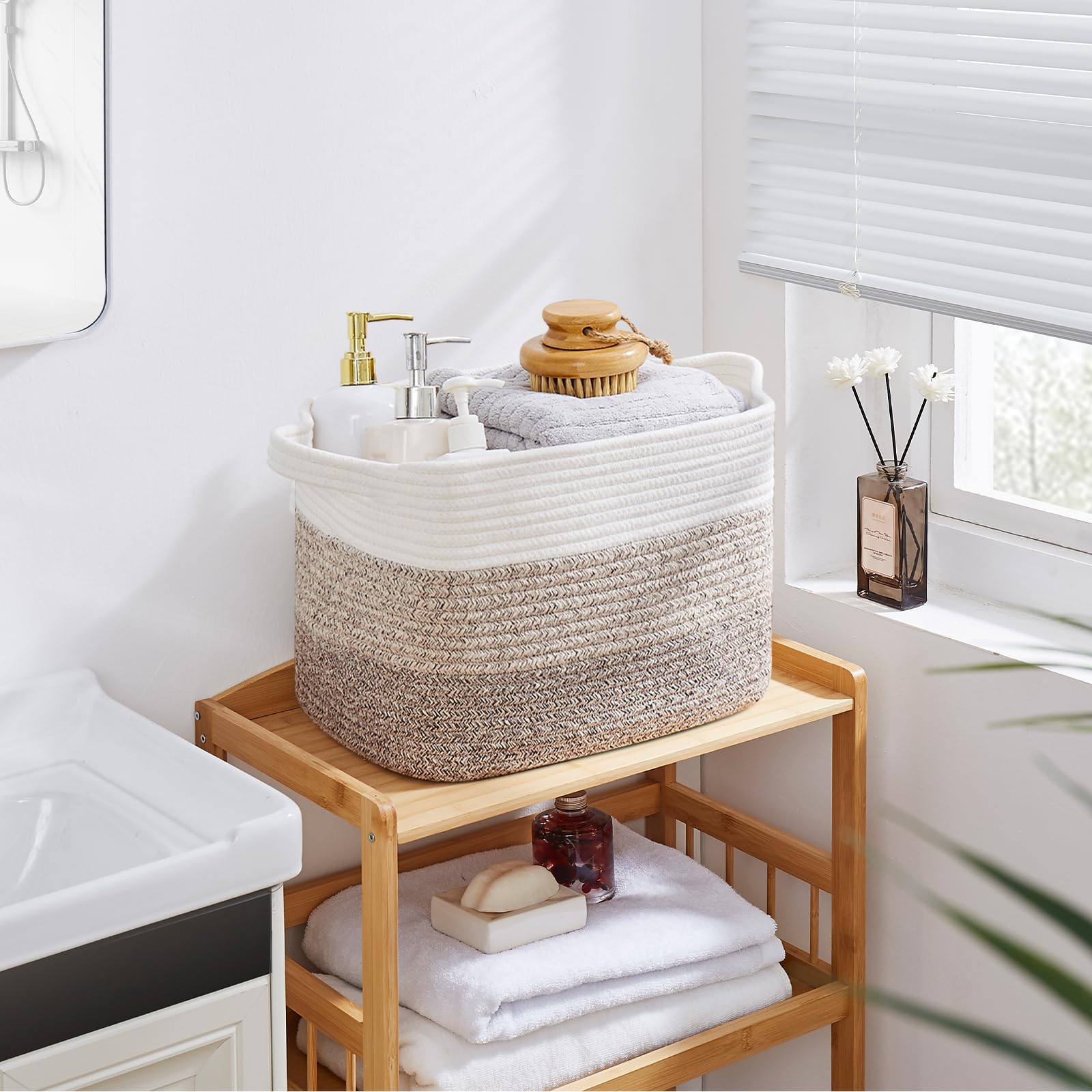 Storage Baskets for Organizing (3 Count)