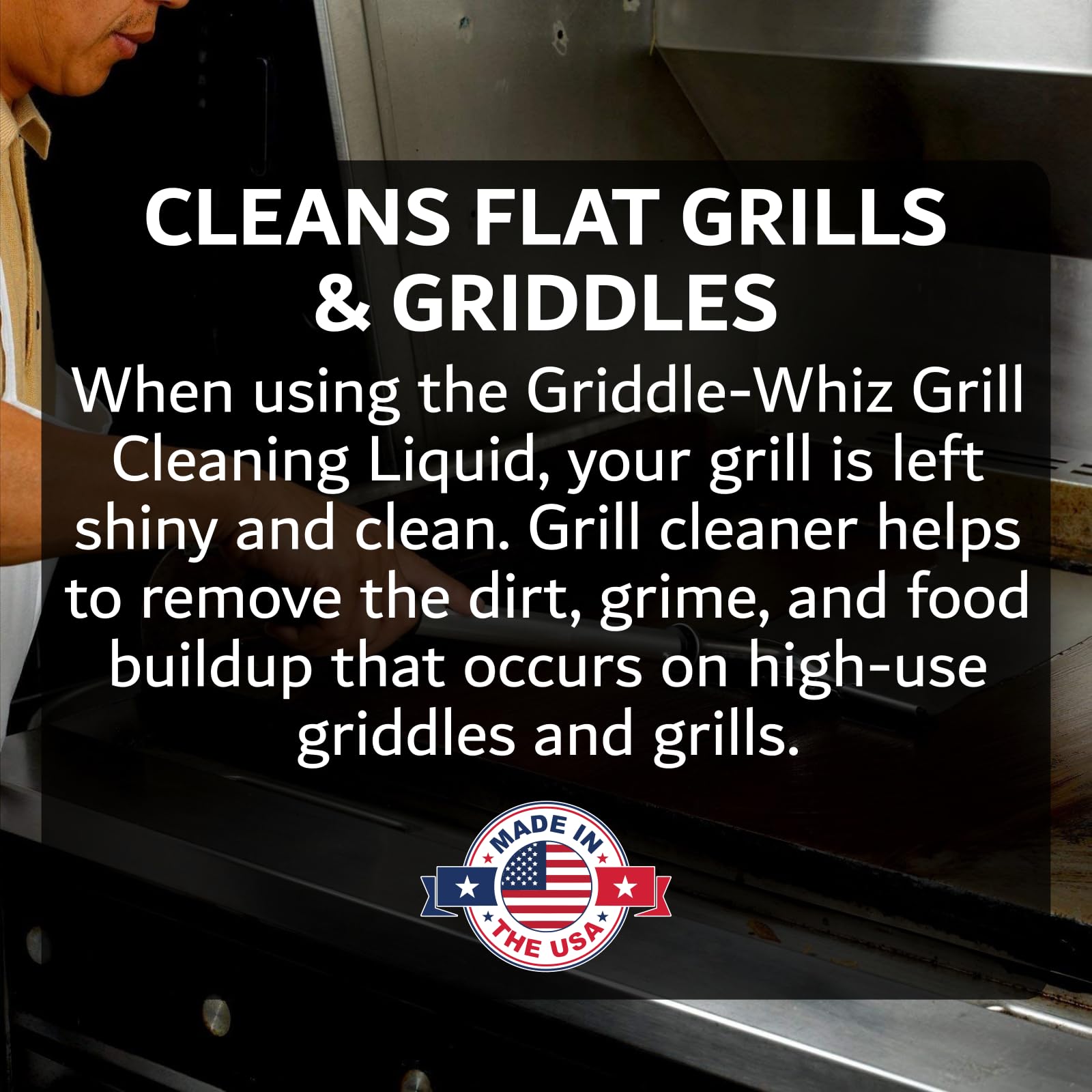 Griddle Whiz 3 Piece Griddle Cleaning Kit (32 Fl Oz)