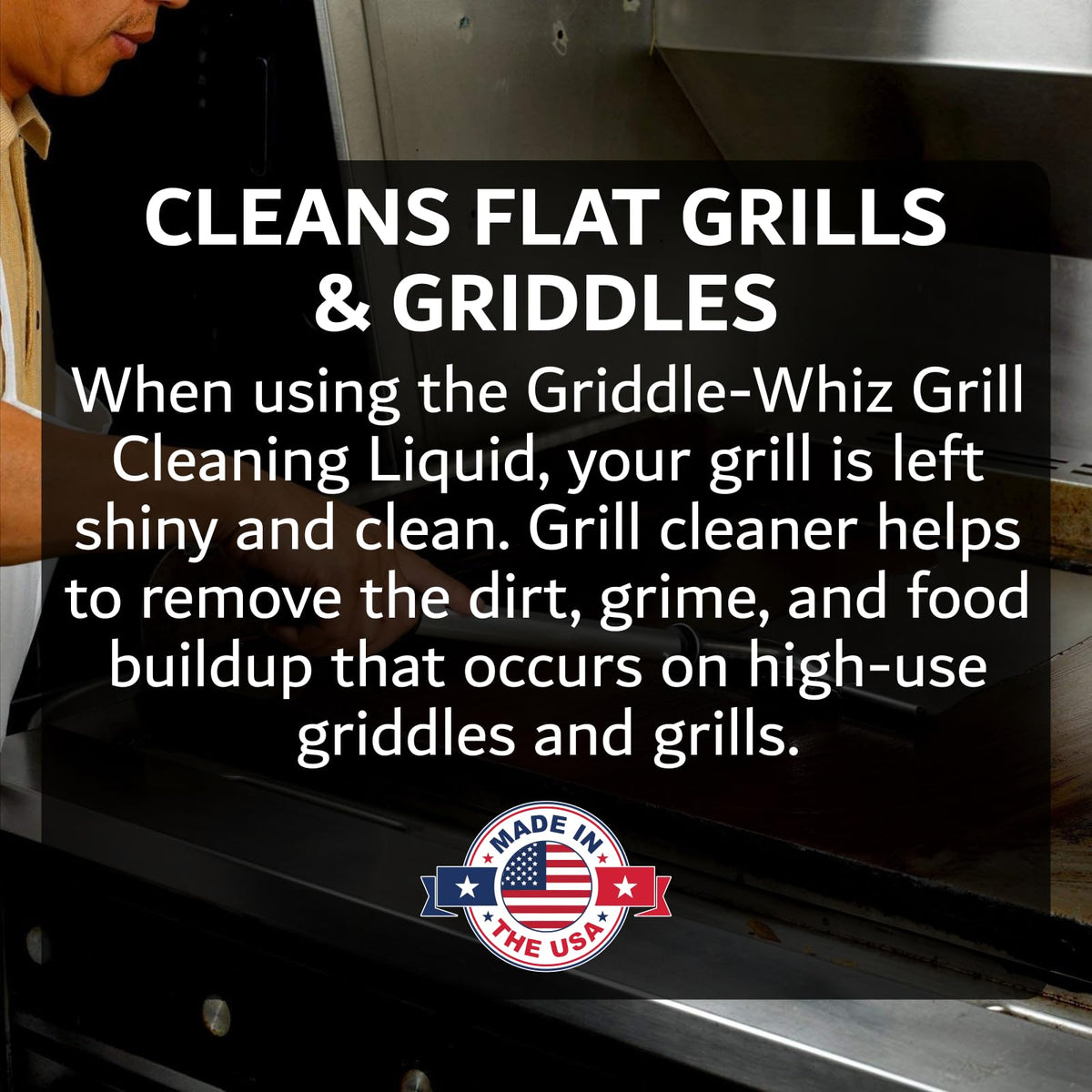 Griddle Whiz Flat Top Grill Cleaning Kit (128 Fl Oz)