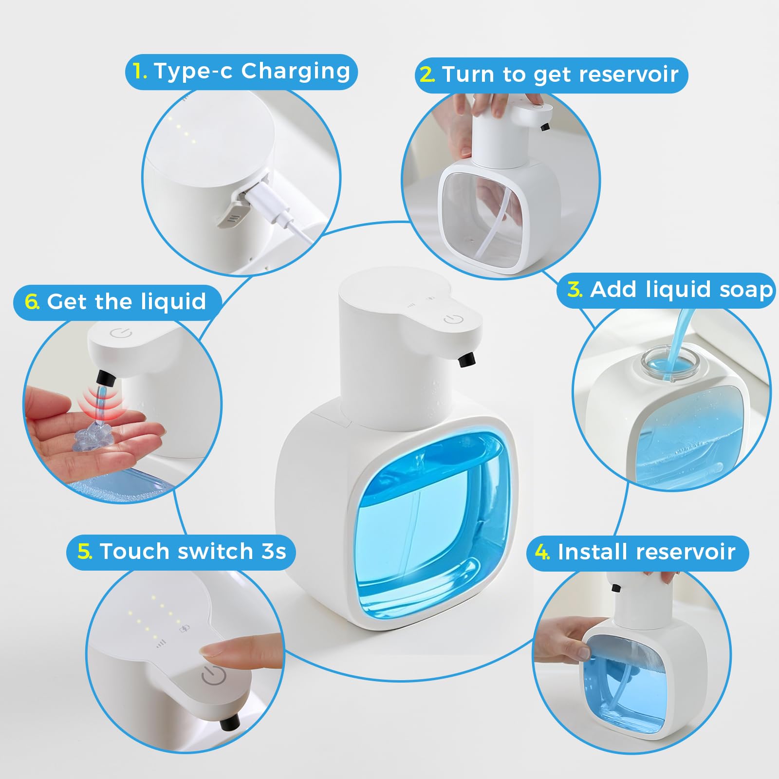 Automatic Liquid Soap Dispenser