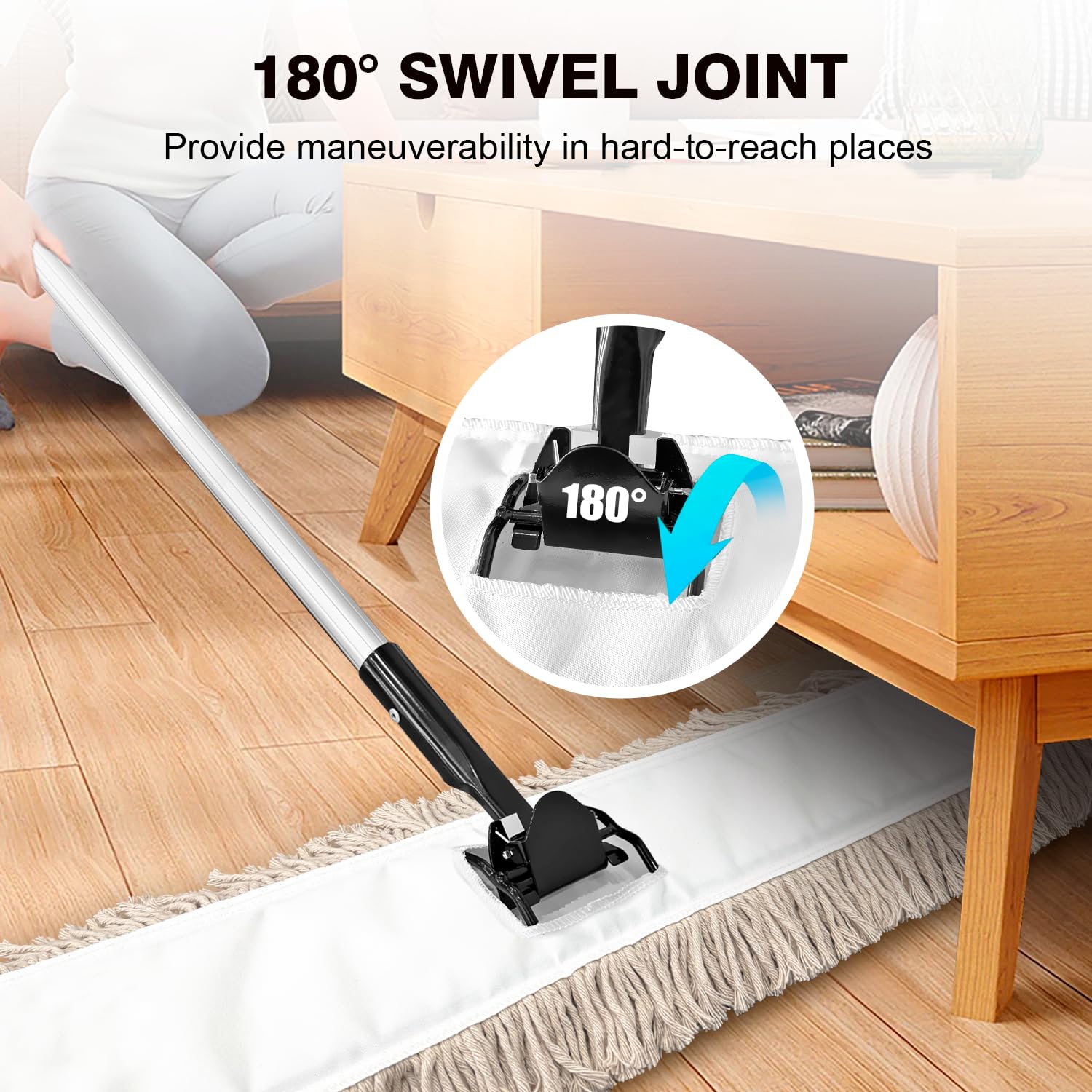 Commercial Dust Mop & Floor Sweeper