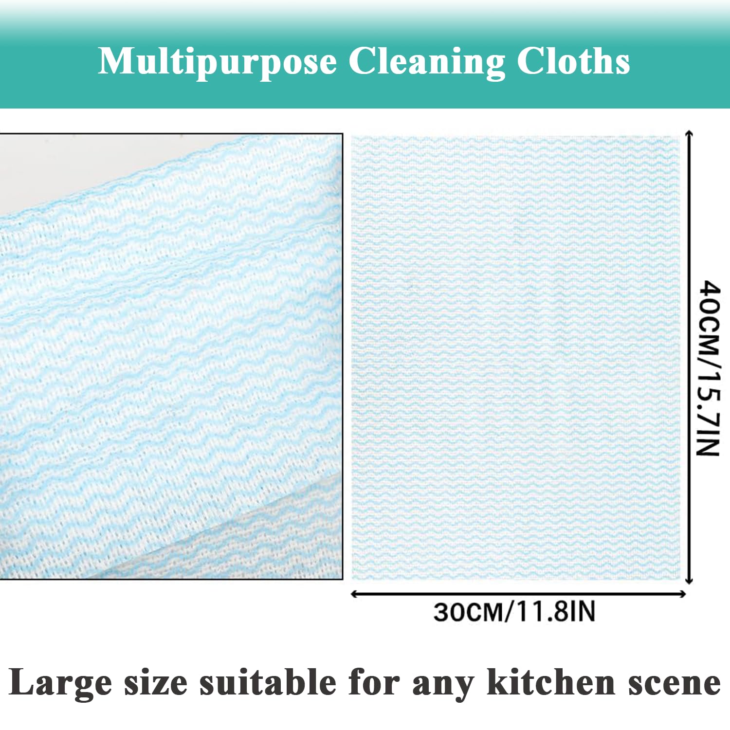Disposable Dish Cloth and Cleaning Handi Wipes (100 Count) - ModHome Supplies