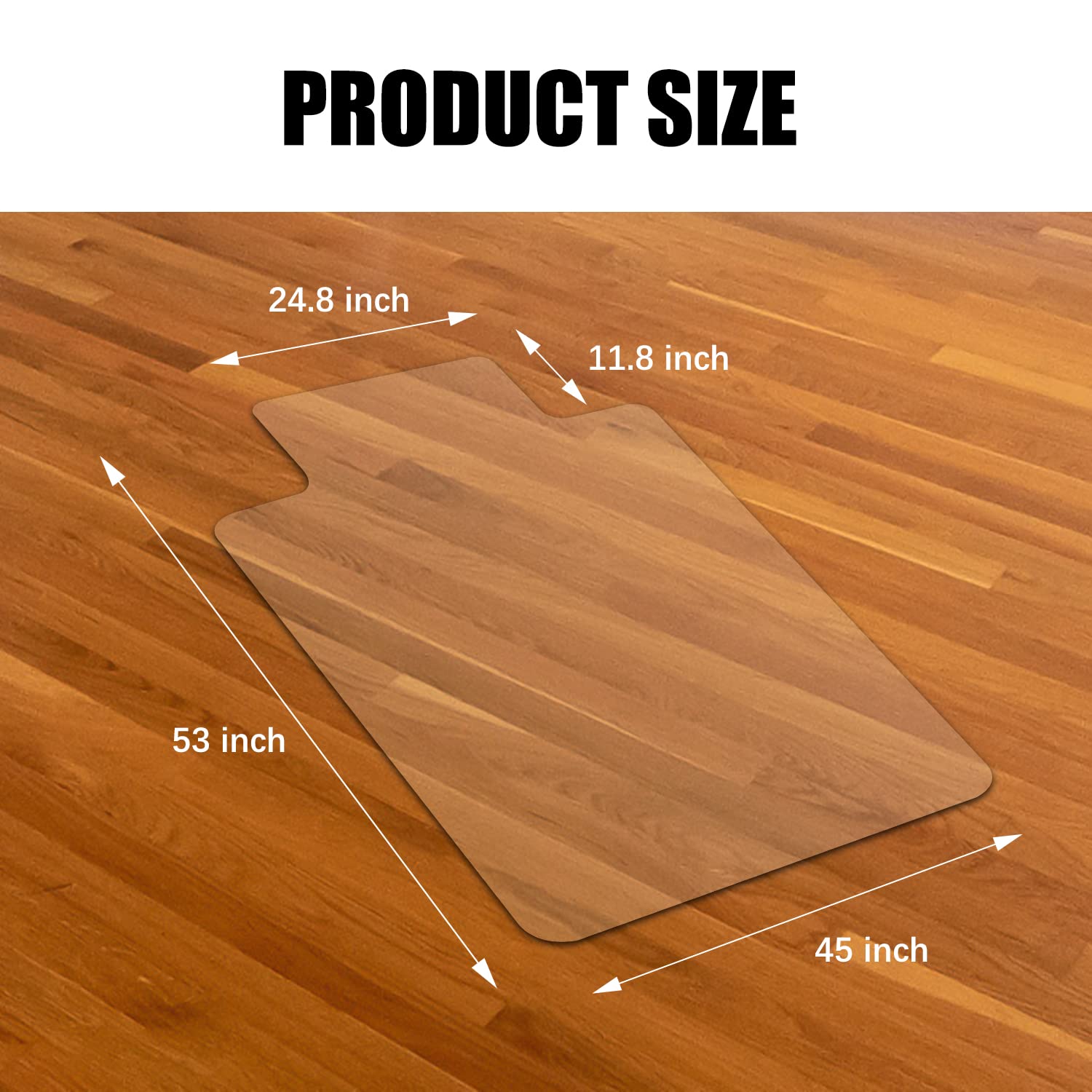Chair Mat Rolling Chair Mat for Hardwood Floor