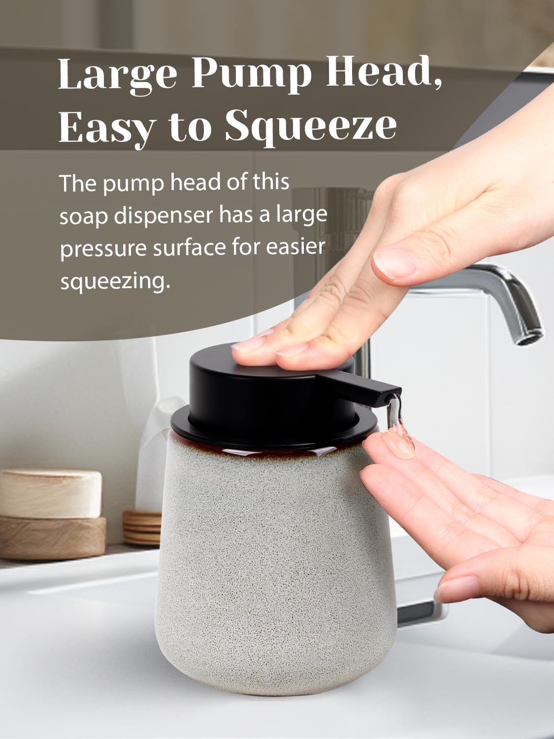 Ceramic Lotion Dispenser