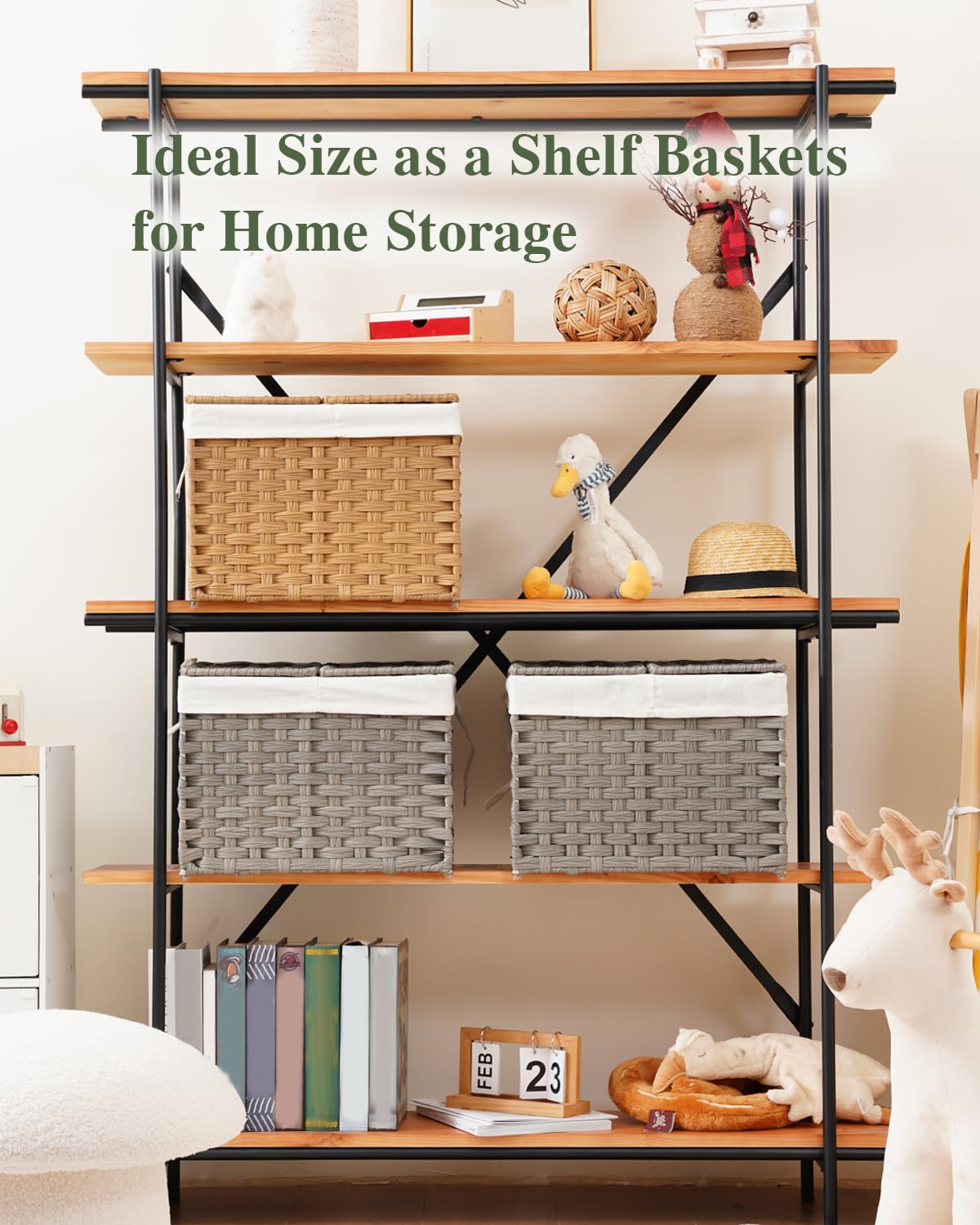 Storage Basket with Lid