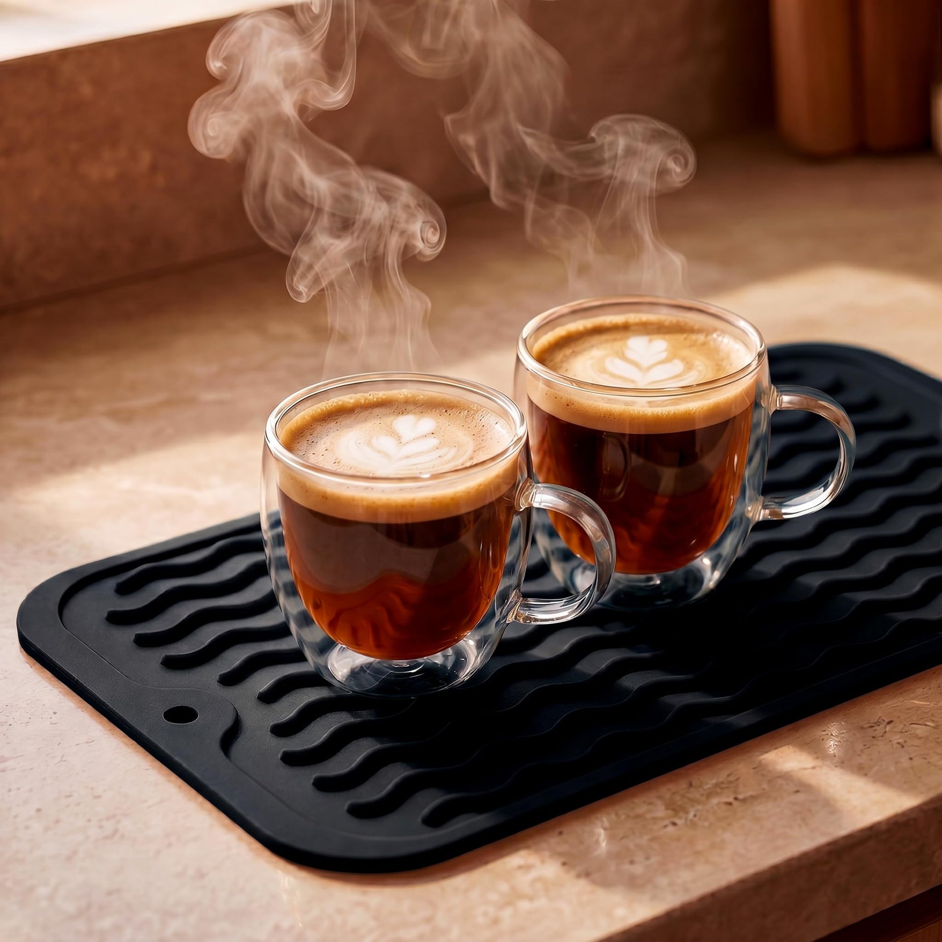 Silicone Dish Drying Mat for Multiple Usage