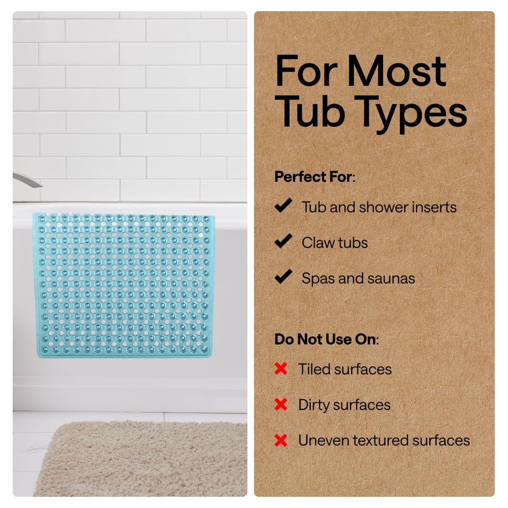 Patented Bath Tub Shower Mat