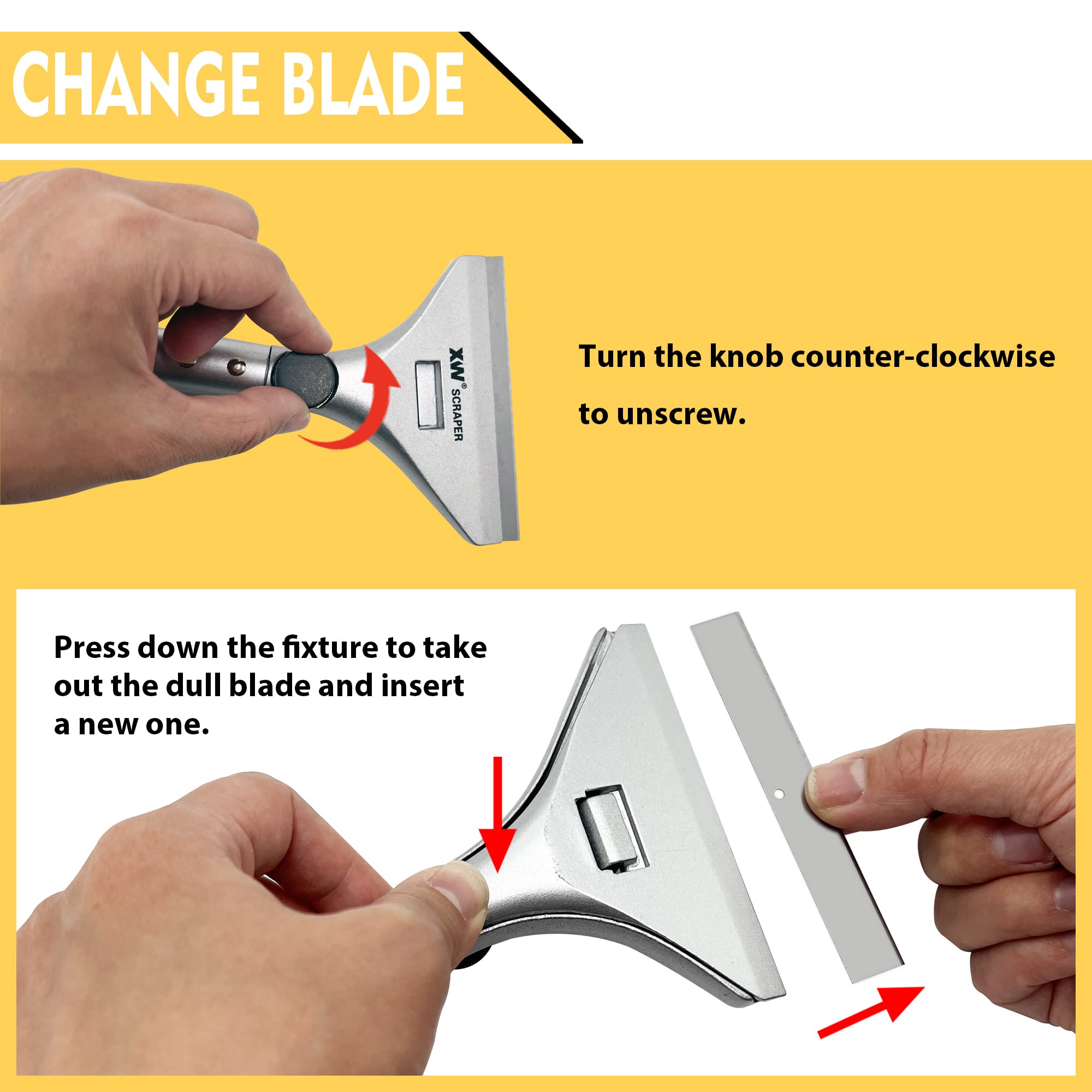 Razor Blade Paint Scraper Set