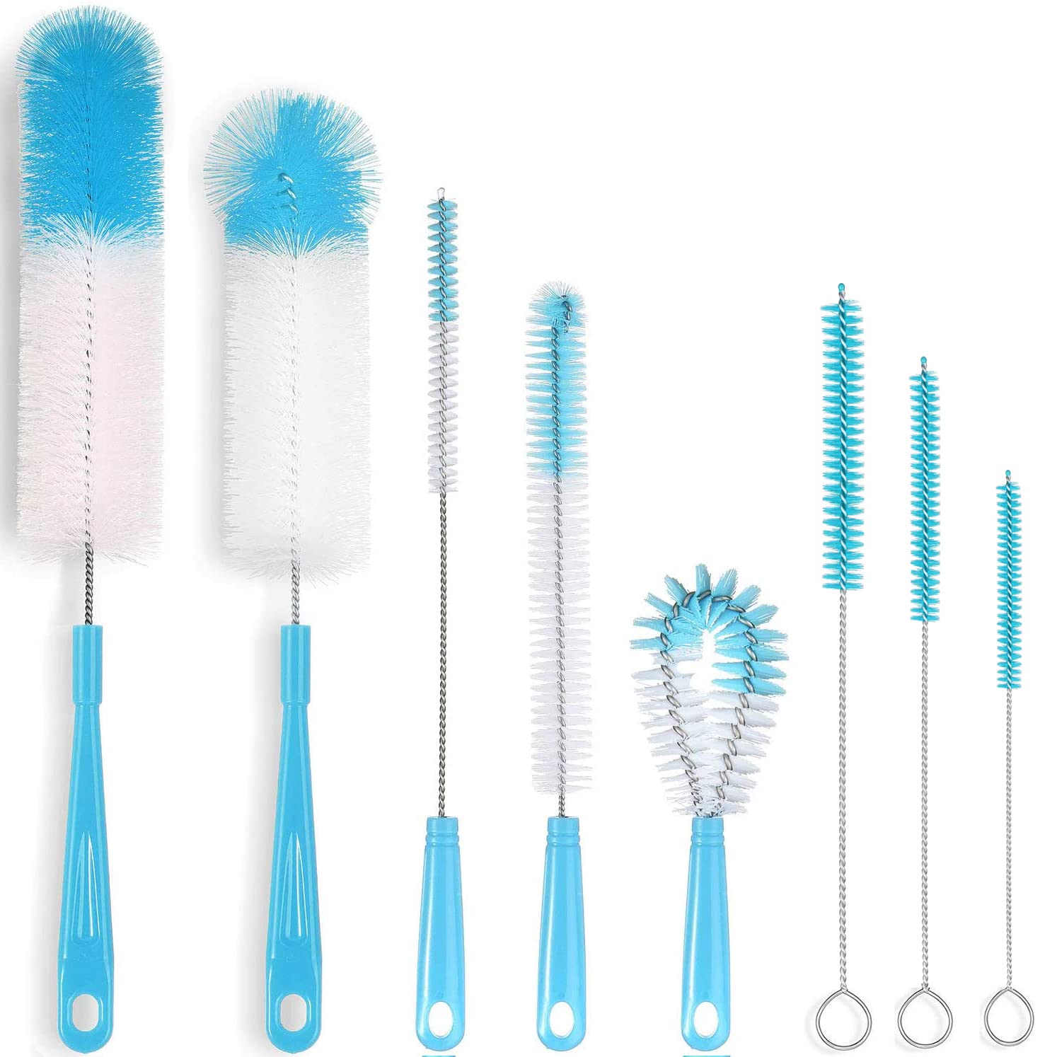 8 Pack Bottle Cleaning Brush Set (8 Count)