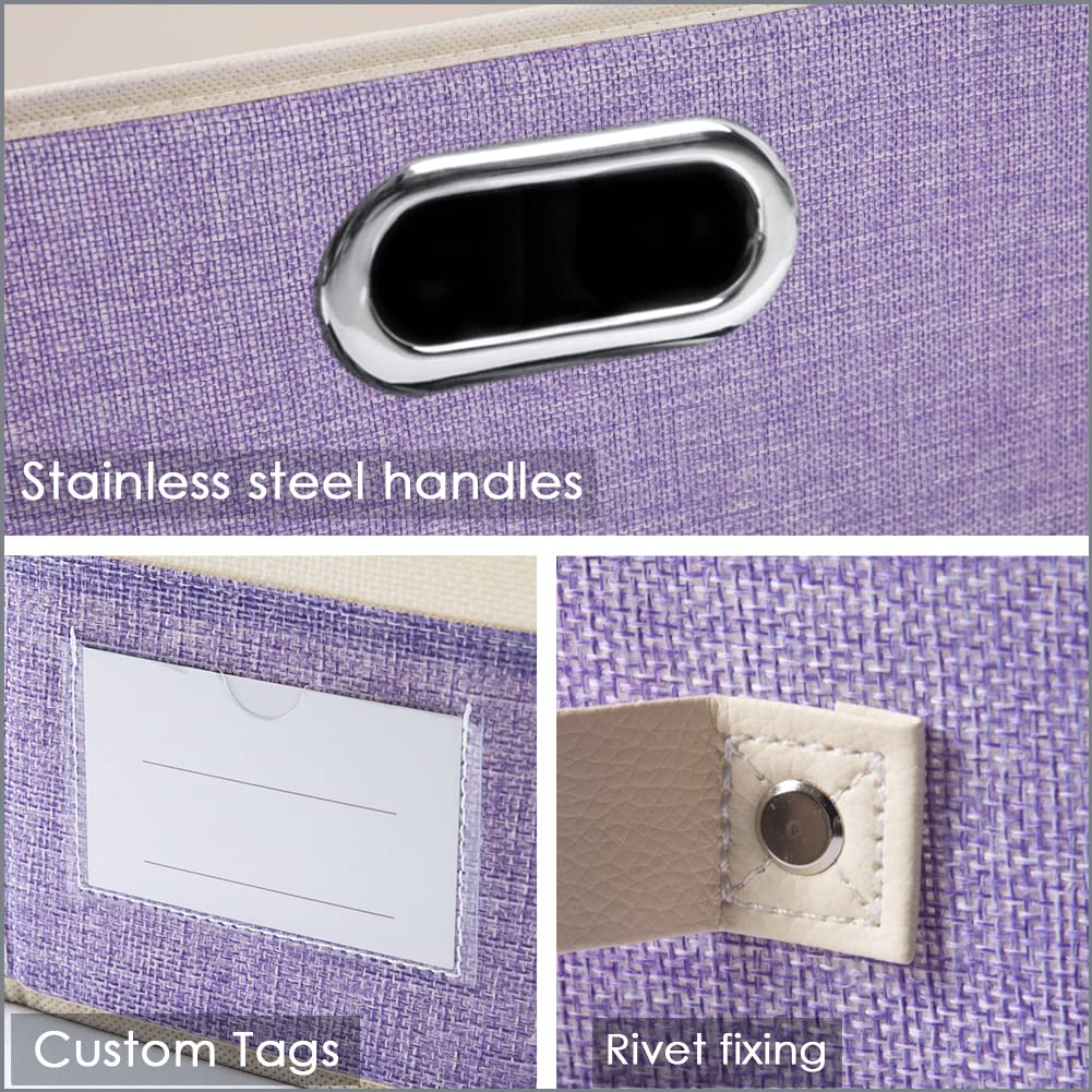 Collapsible Storage Bin with Lid [3 (3 Count)