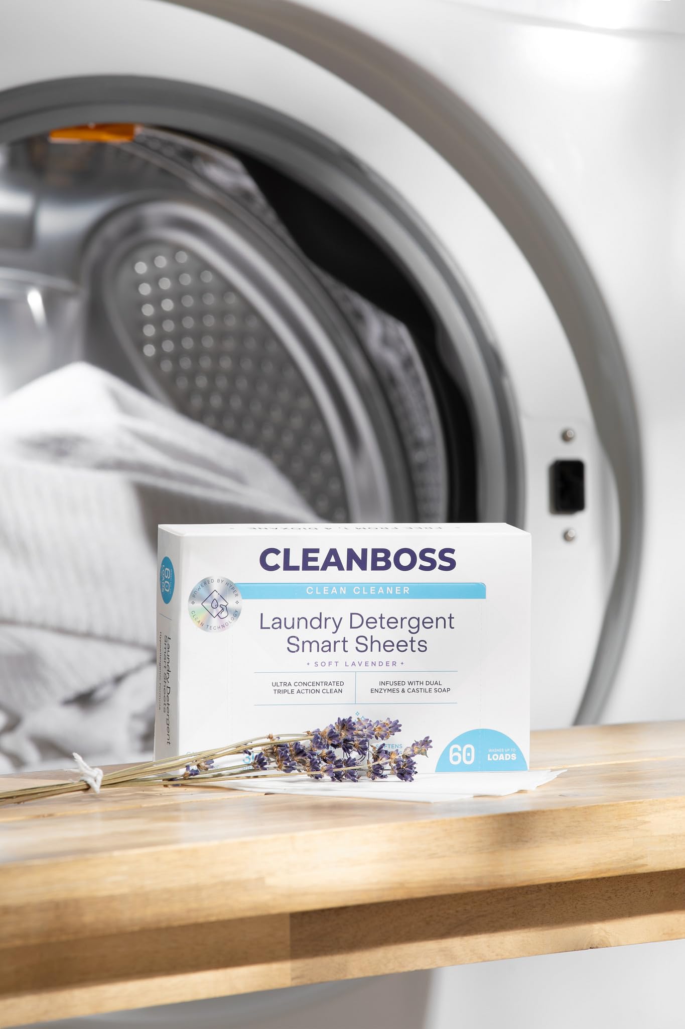 Laundry Detergent Smart Sheets (30 Count) - ModHome Supplies