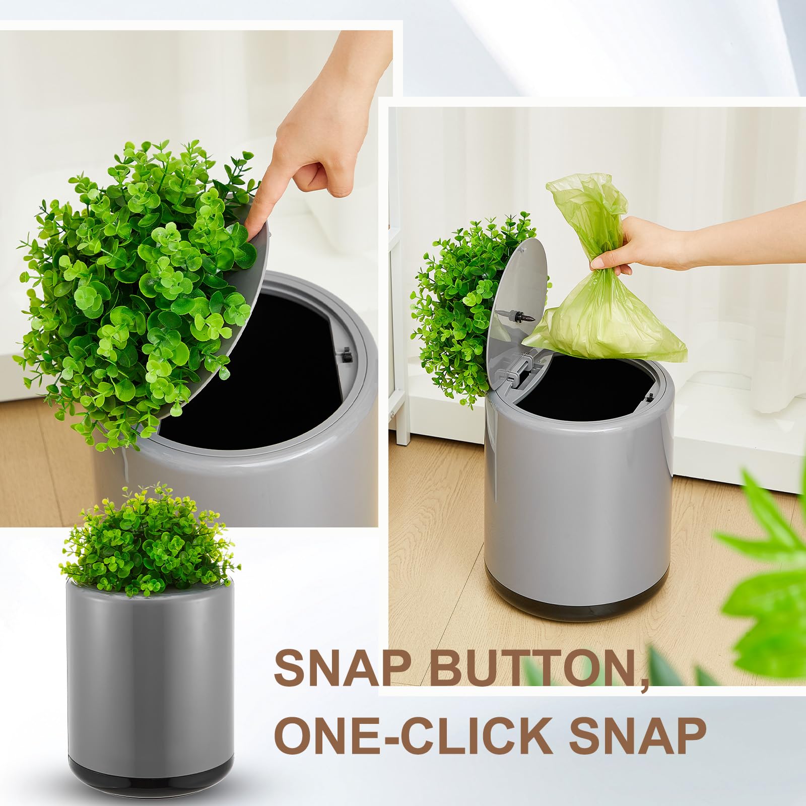 Dog Poop Trash Can Outside 13 L