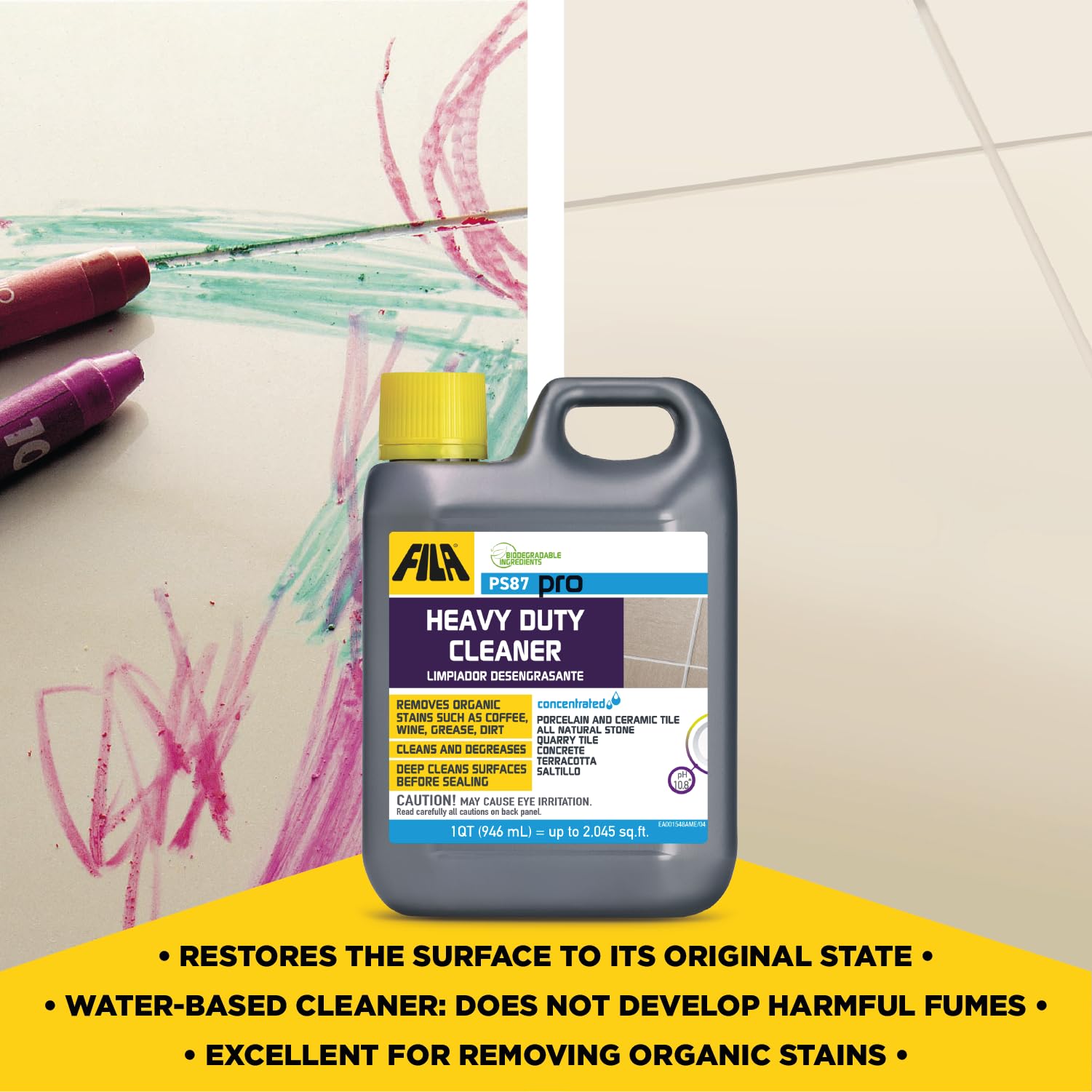 FILA Heavy Duty Cleaner PS87 PRO (32 Fl Oz)