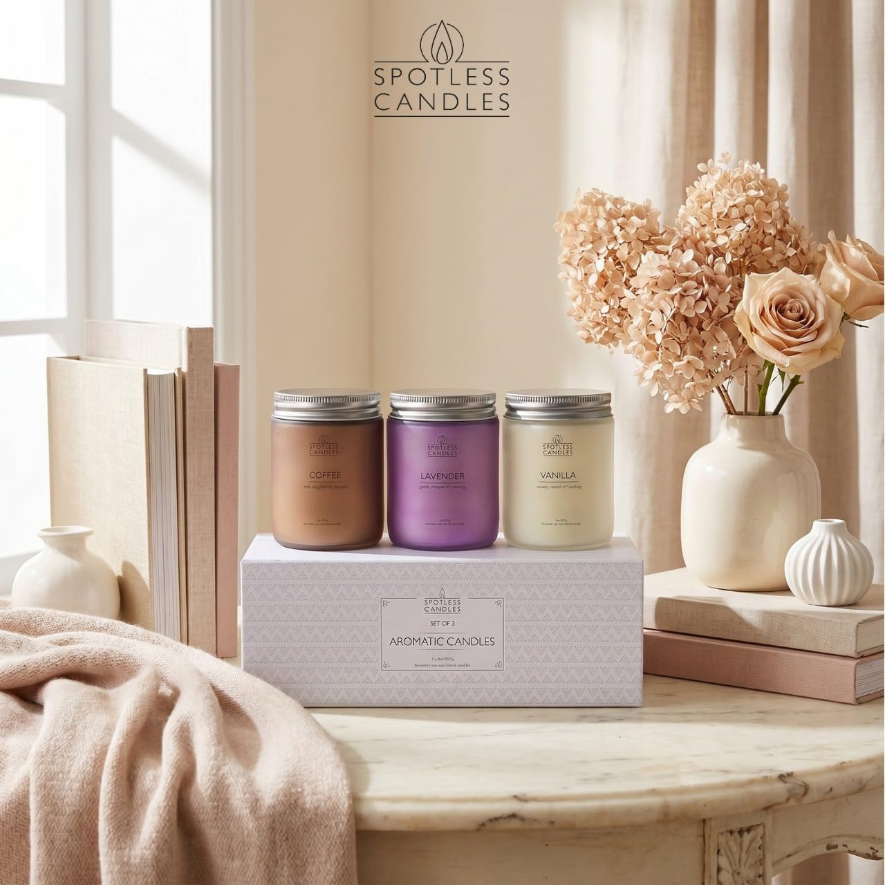 Aromatic Candles Three Pack (3 Count)