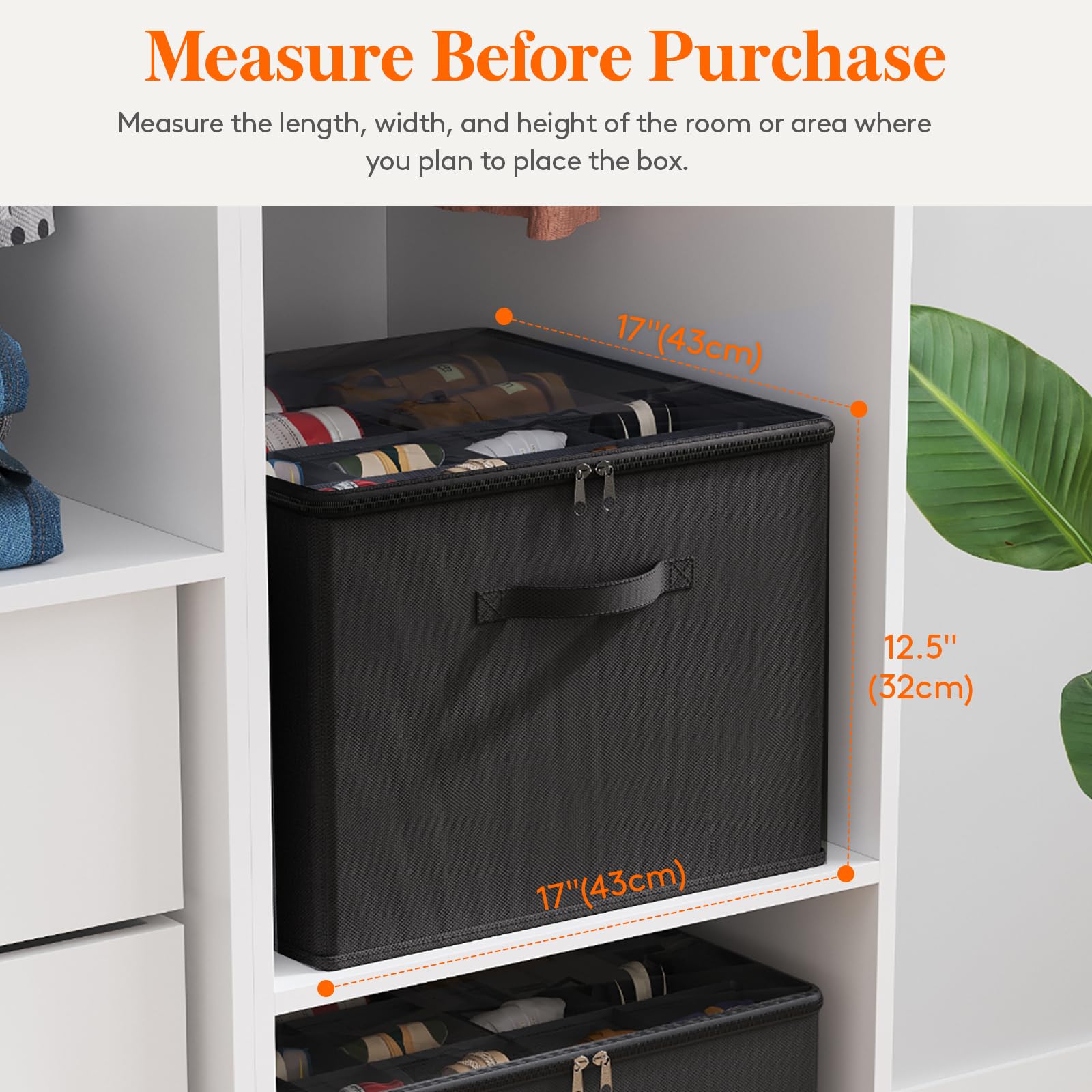 Shoe Storage Organizer for Closet (3 Count)