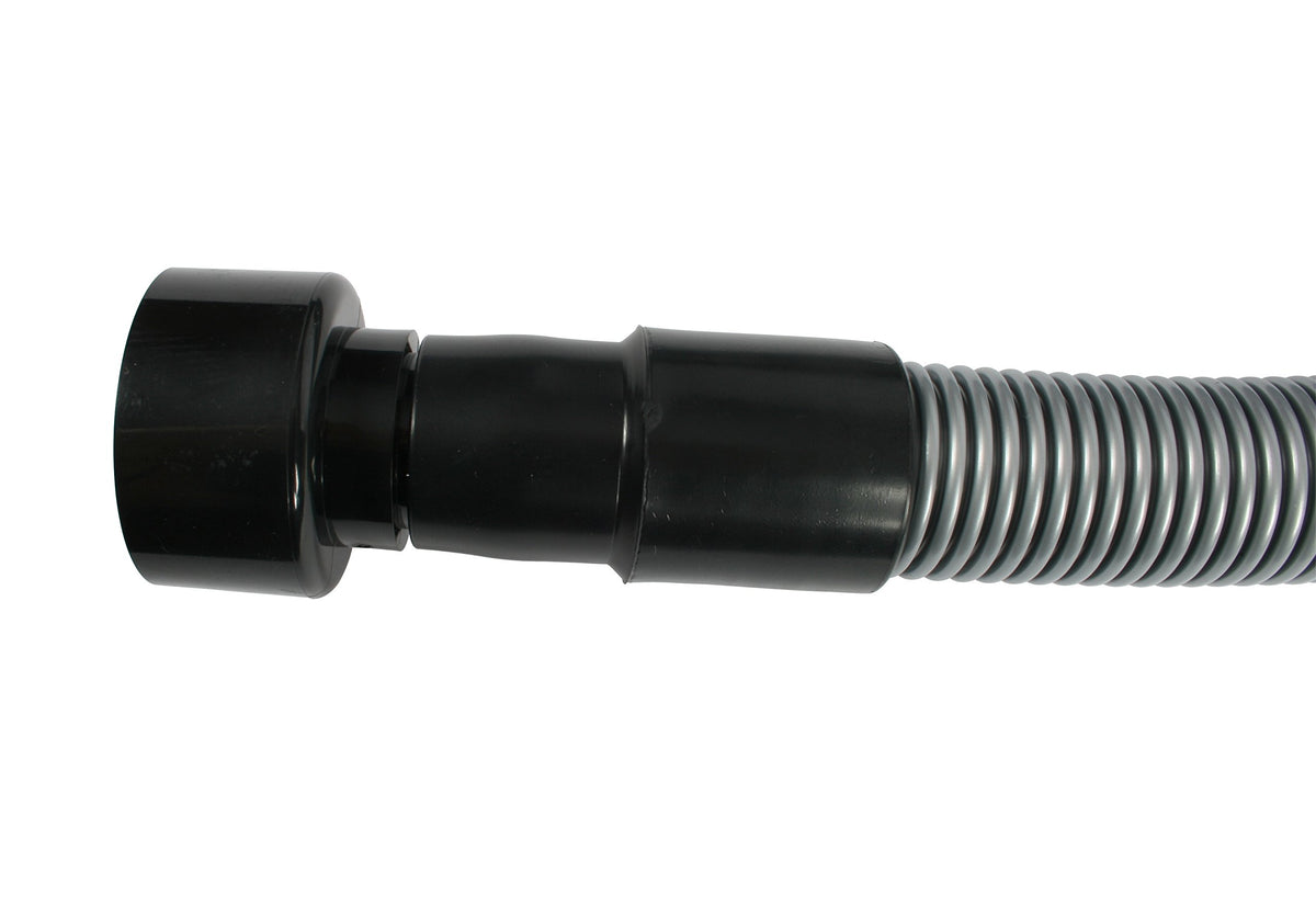 20 Ft. Premium Shop Vacuum Extension Hose with 2 tank adapters and 1.25" curved end