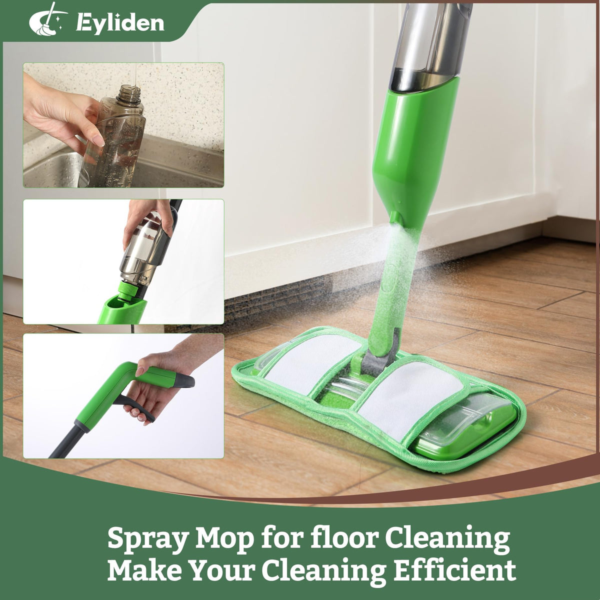 Spray Mop for Hardwood Tile Vinyl
