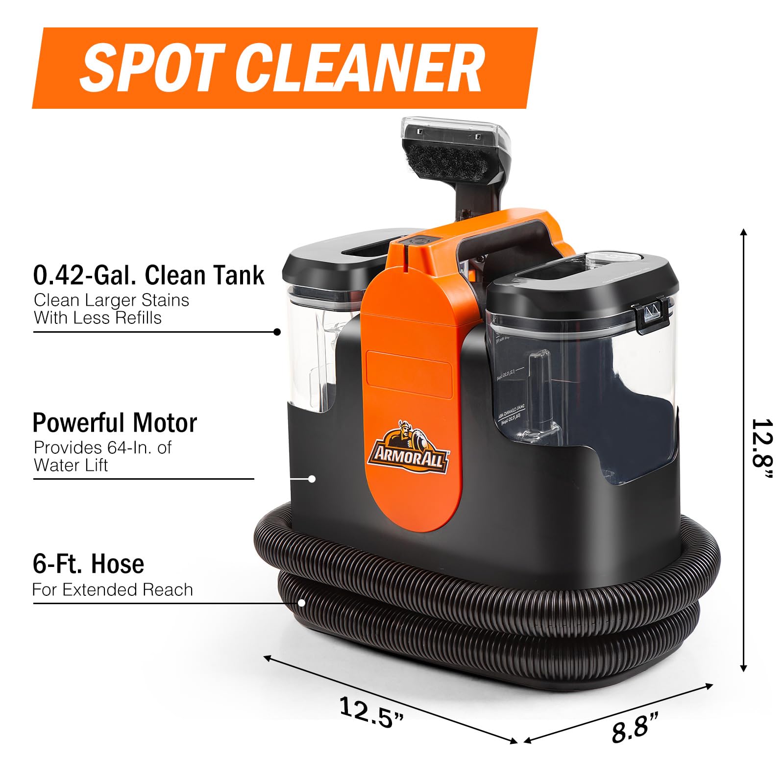 SCC301 0901 Upholstery & Carpet Auto Detailing Spot Cleaner
