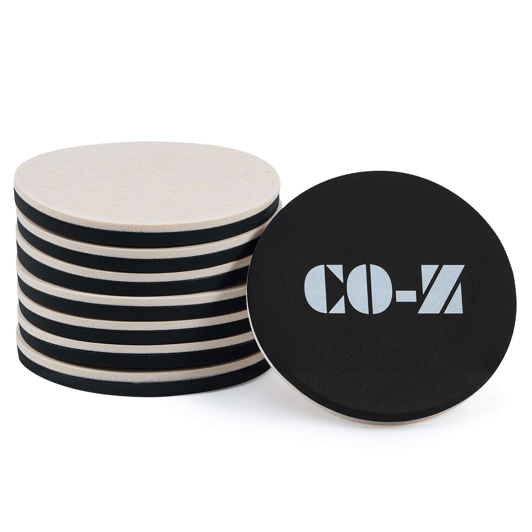 8pcs Felt Furniture Sliders for Hardwood Floors (8 Count)