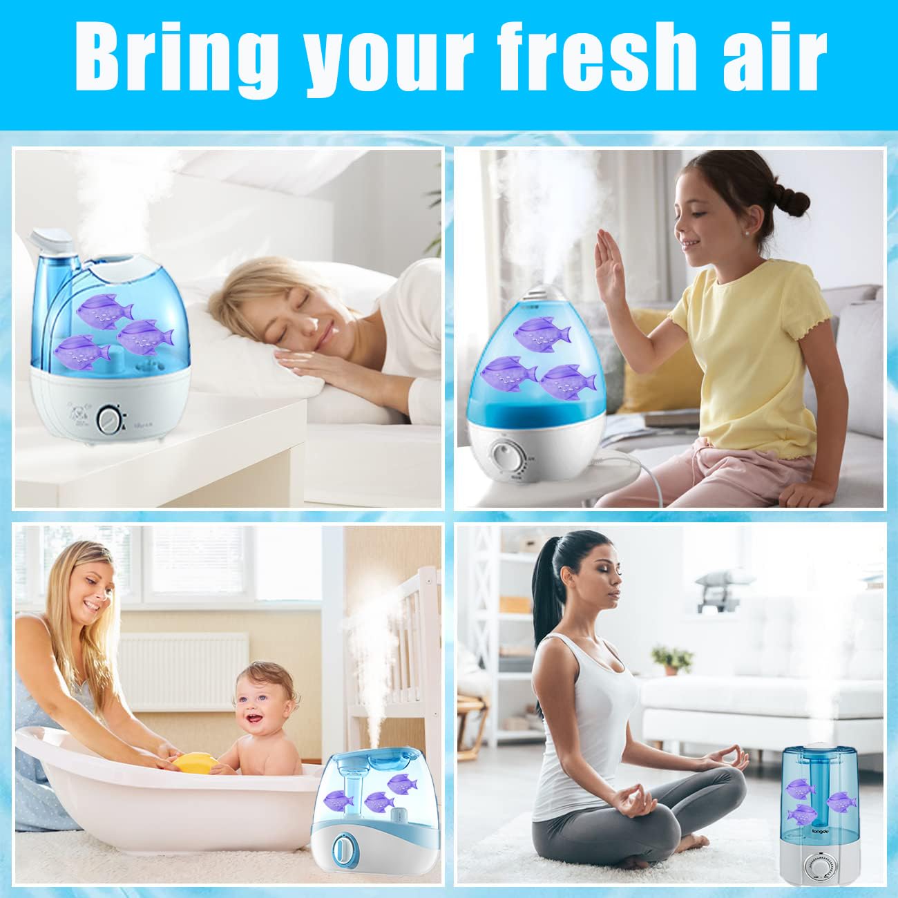 12 Pack Humidifier Cleaning Fish (12 Count)