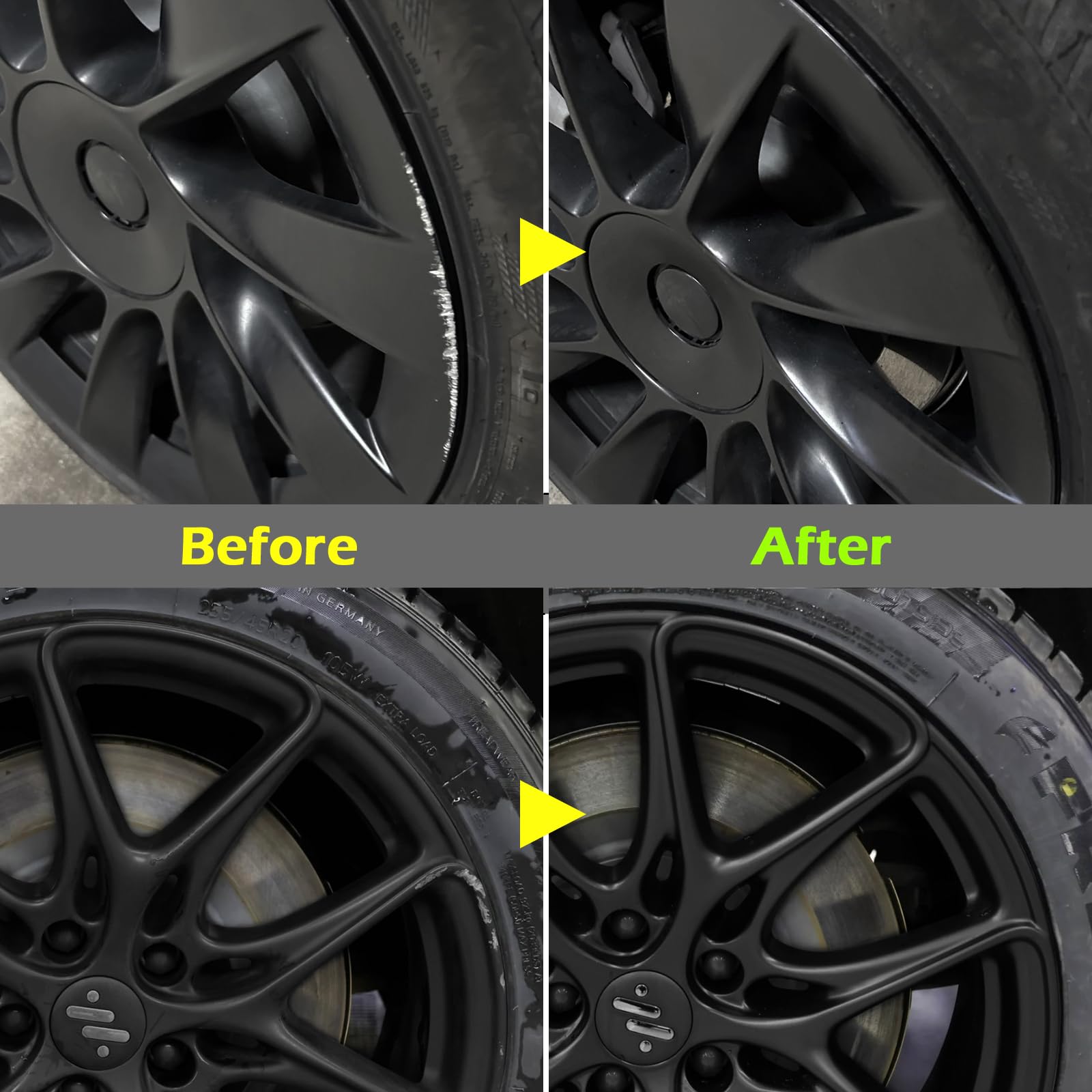 Matte Black Rim Touch Up Paint