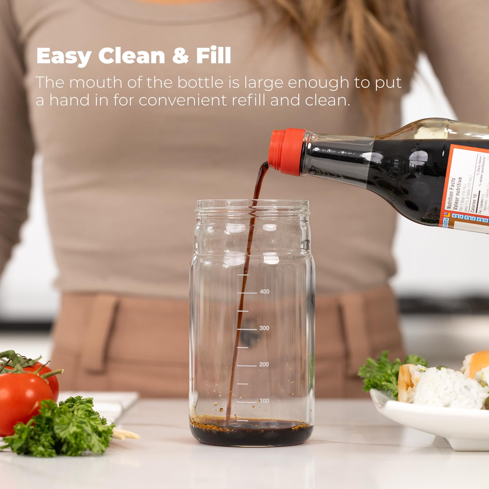 Olive Oil Dispenser Bottle 18.6oz