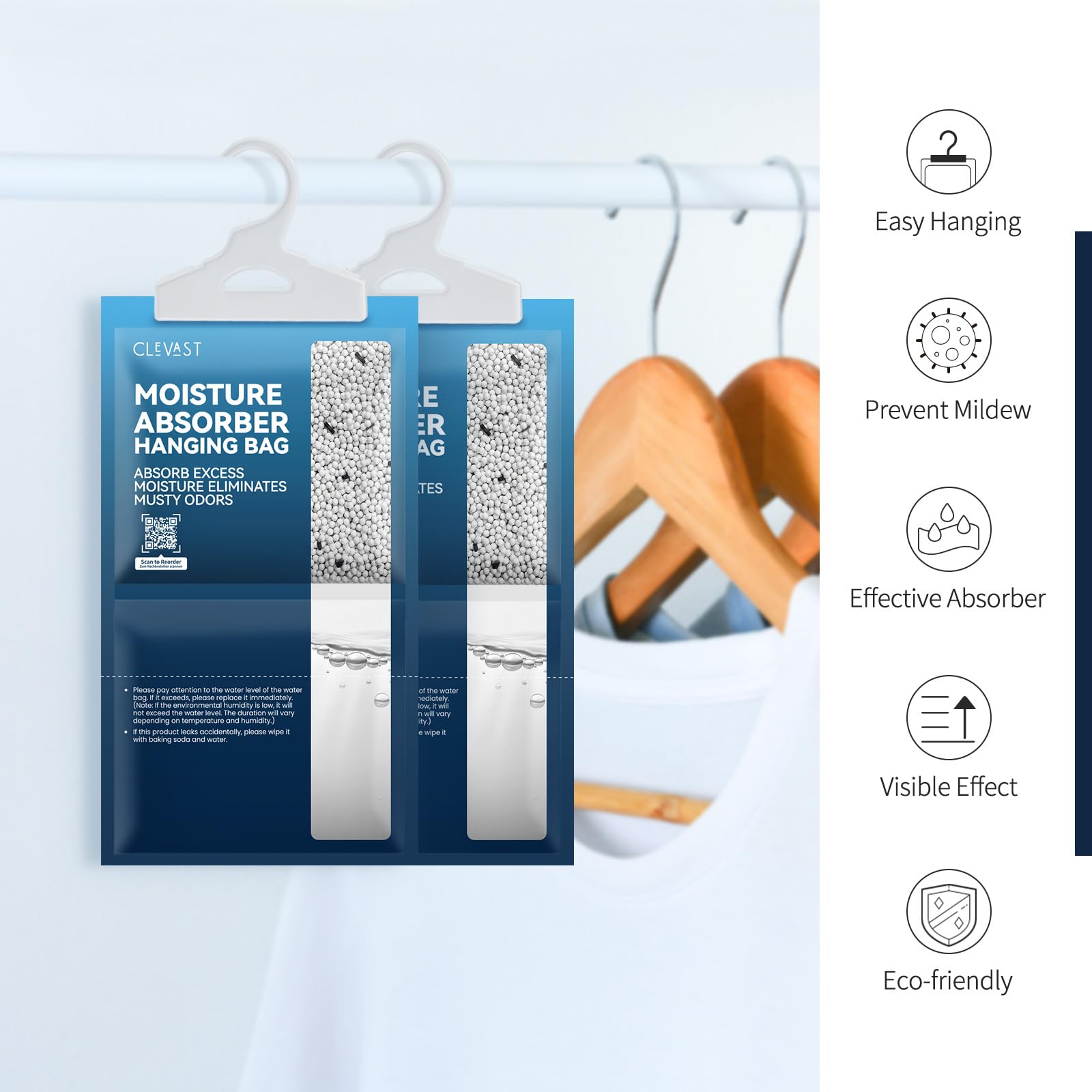 Moisture Absorbers Packets 10 Pack (10 Count)
