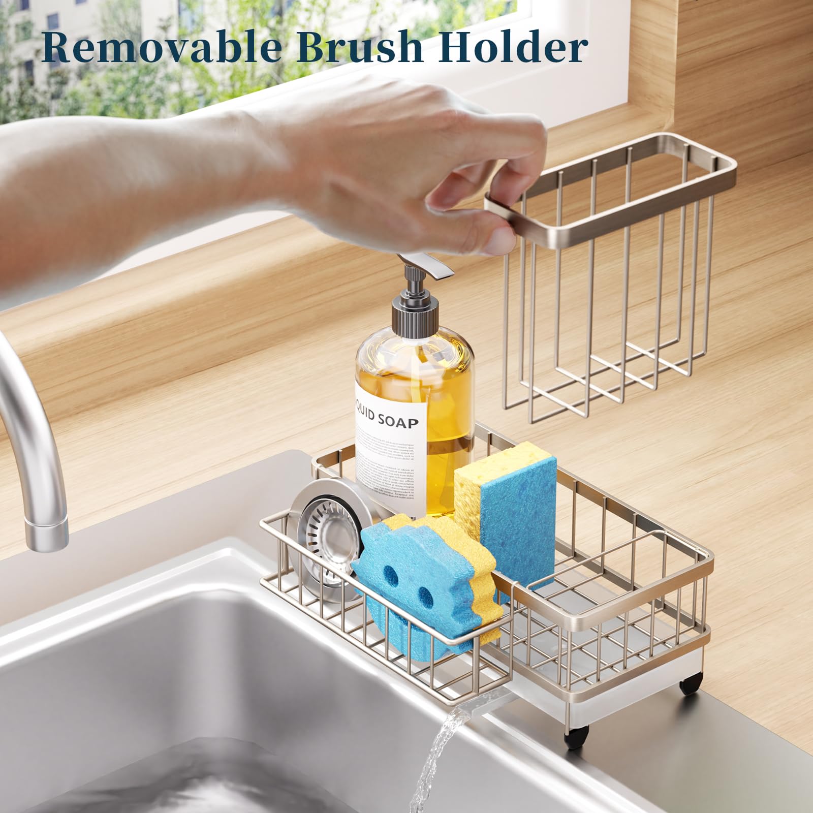 Sponge Holder for Kitchen Sink