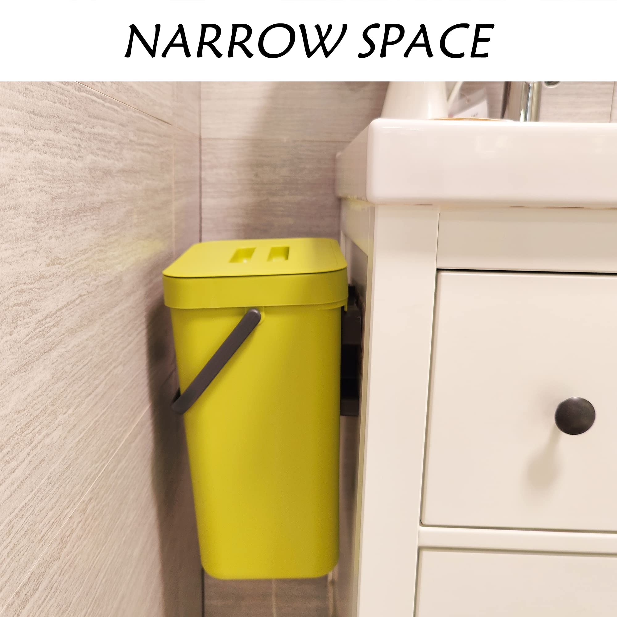 Small Trash Can with Lid