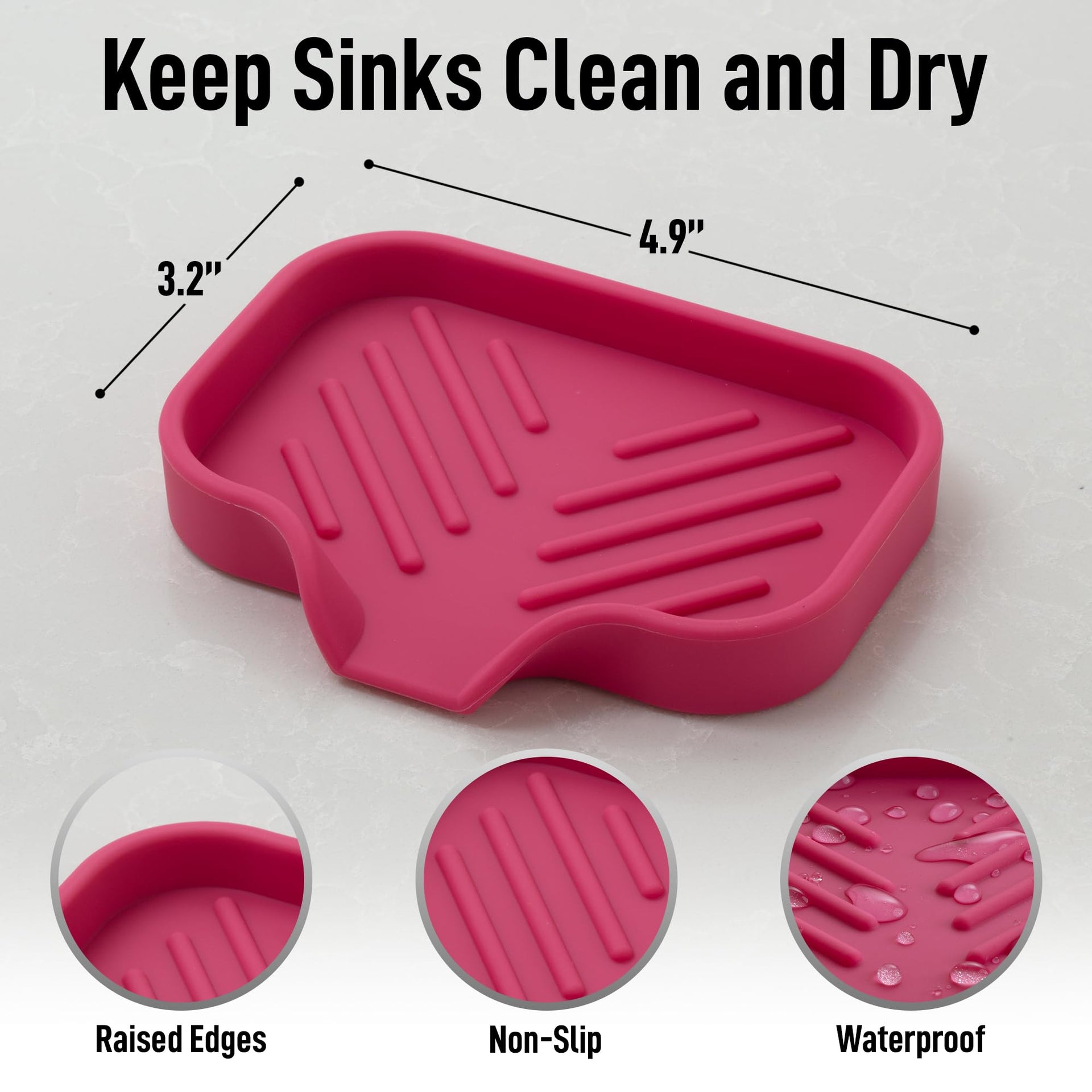 Small Silicone Sponge Holder