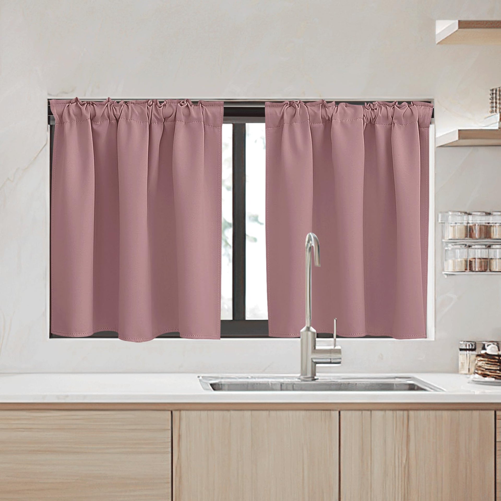 Small Window Curtains (2 Count)