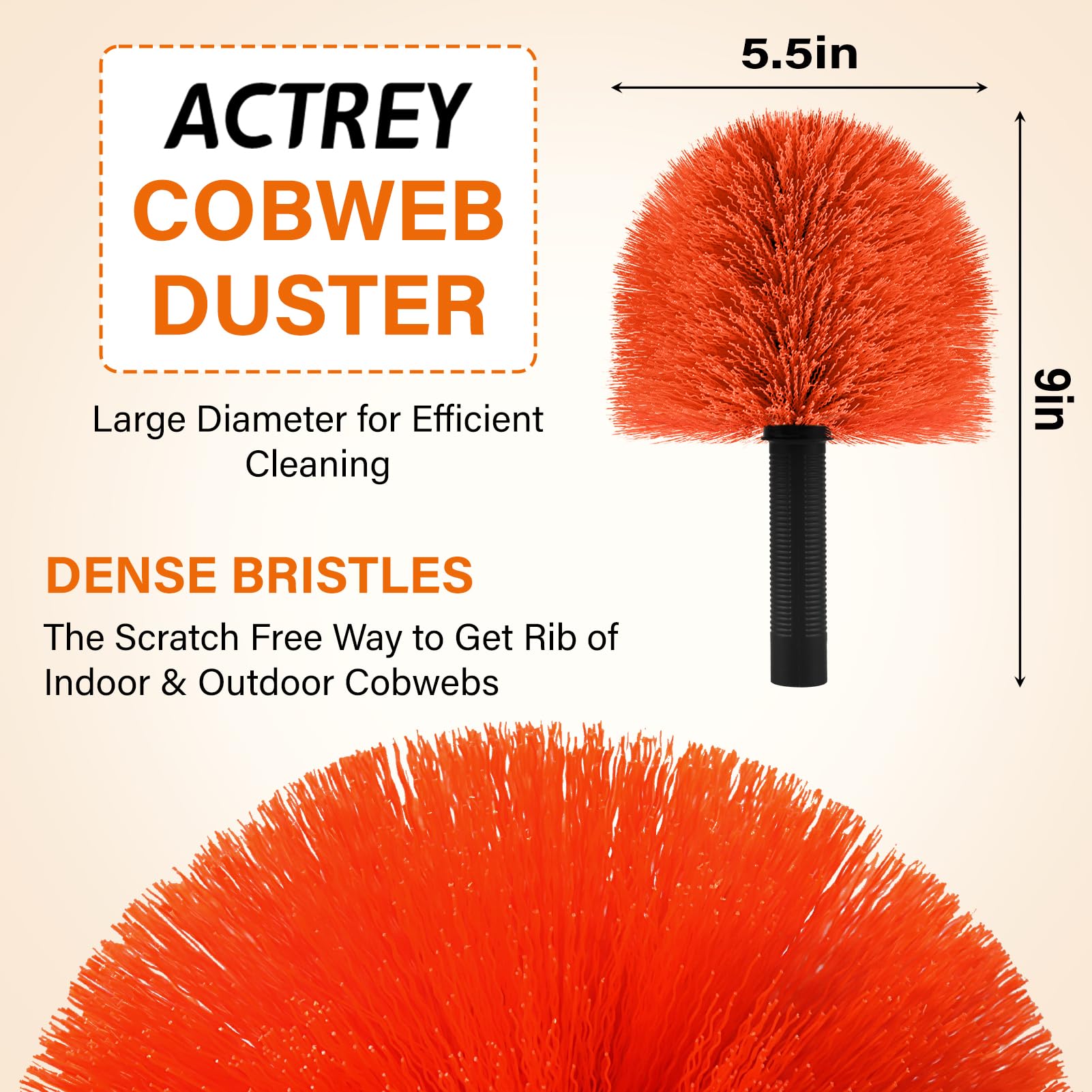 18FT Cobweb Duster with Extension Pole