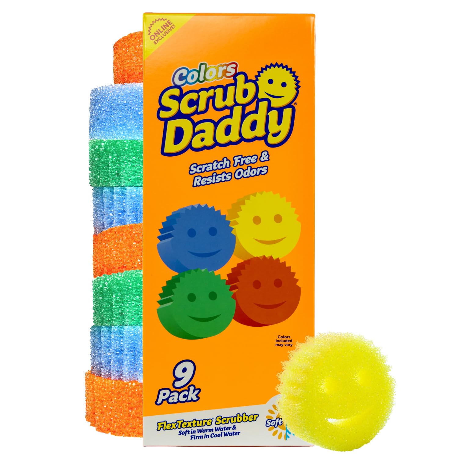 Scratch Free Multipurpose Kitchen Sponges (9 Count)