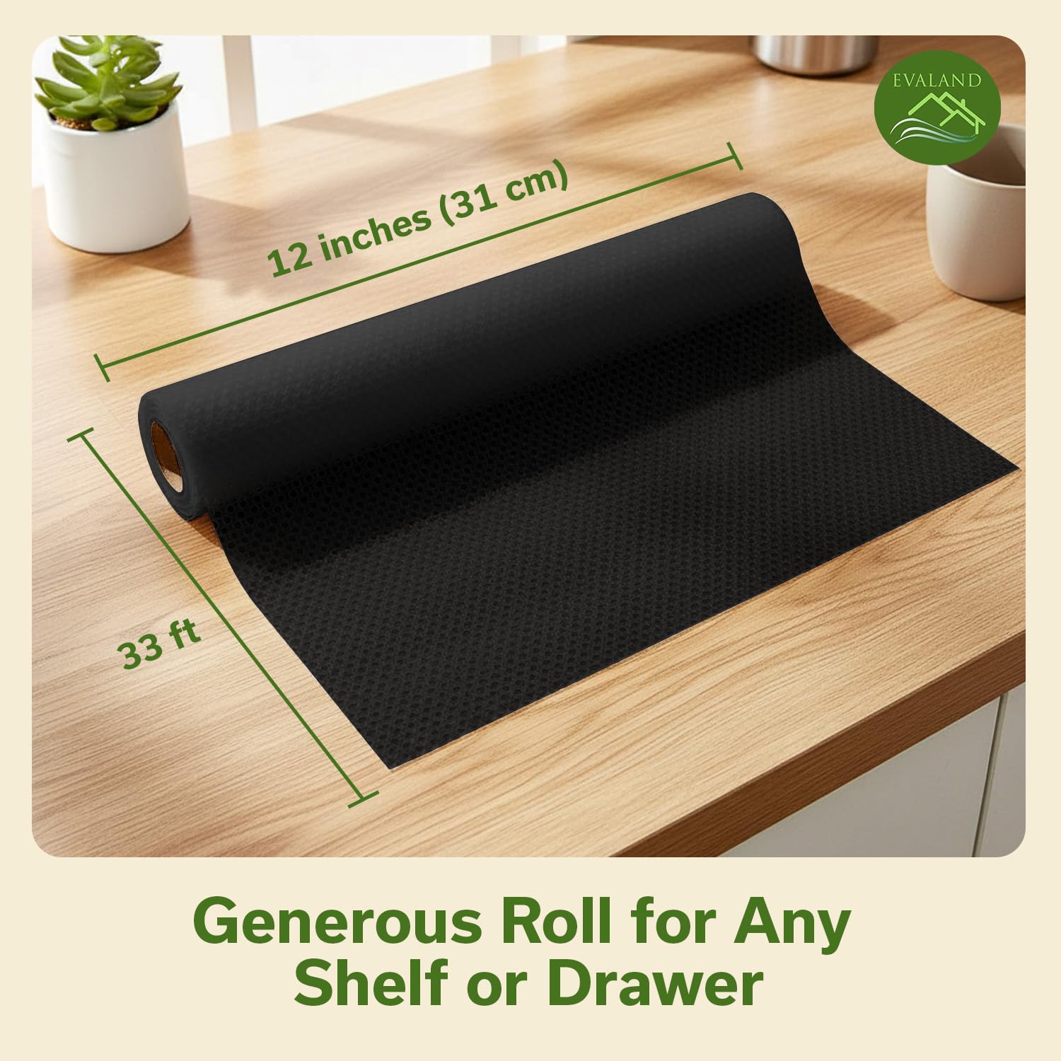 Shelf Liner Cabinet Liner Non (33 Sq Ft)