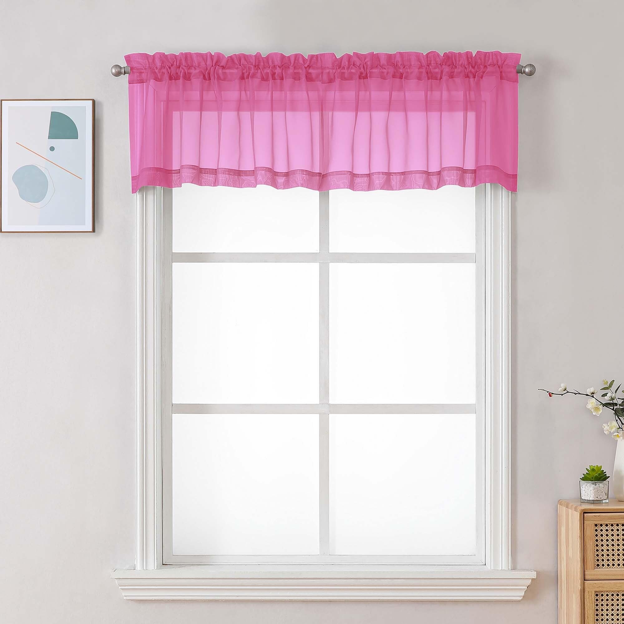 Sheer Valances for Windows (2 Count)